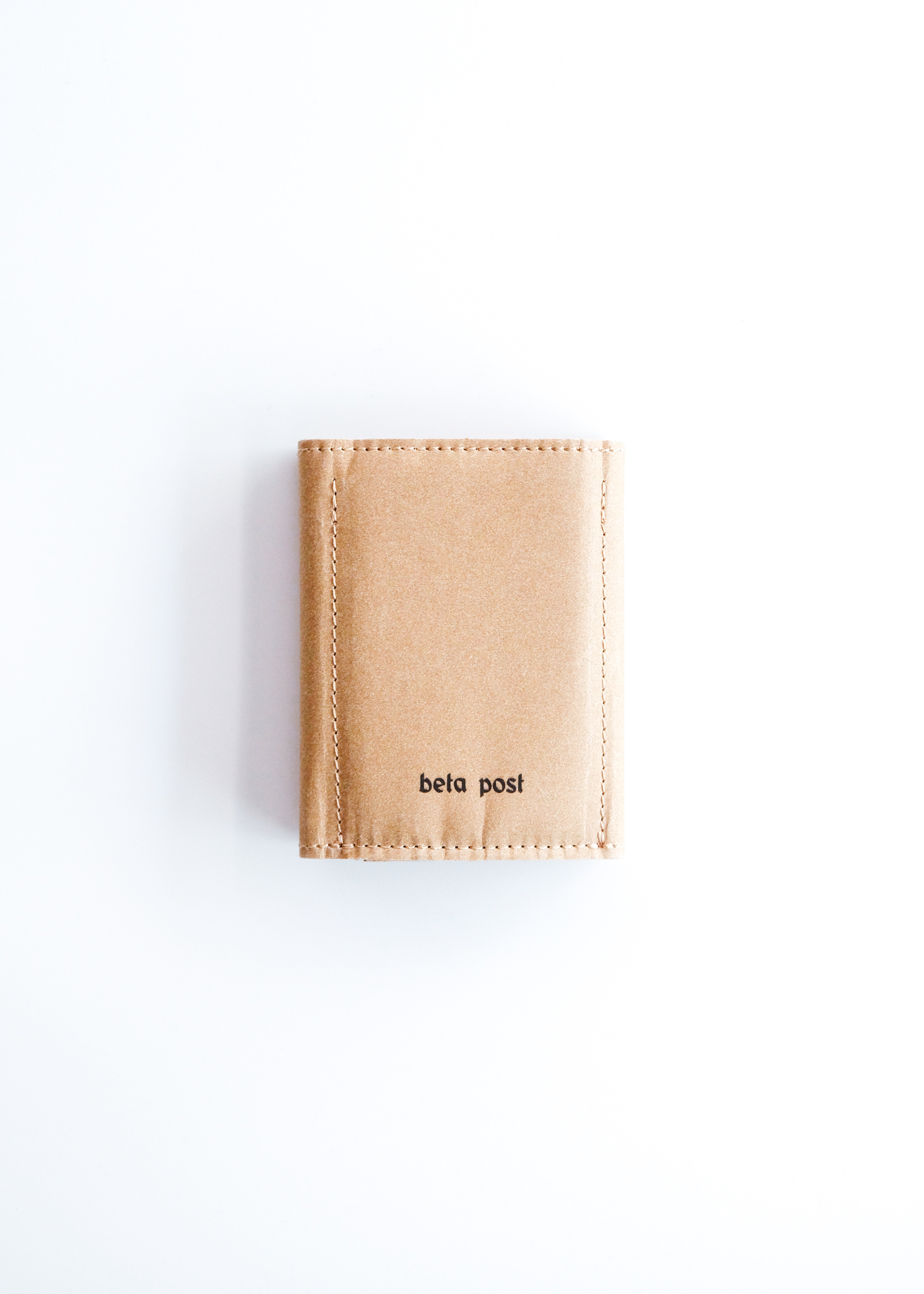 beta post cardboardic trifold wallet 310 Beige メンズ