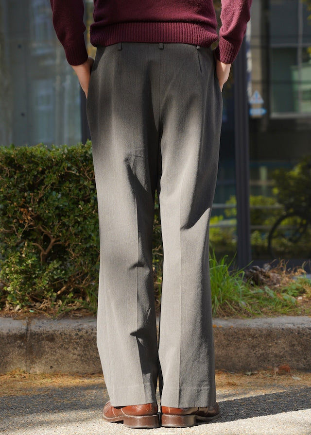 Center crease wide slacks