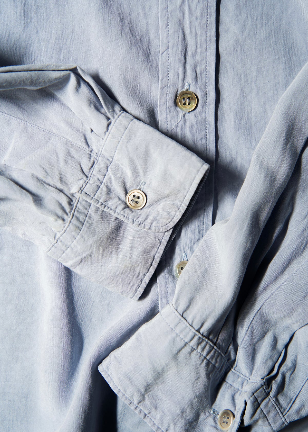 80-90’s Yohji Yamamoto POUR HOMME layered collar shirt