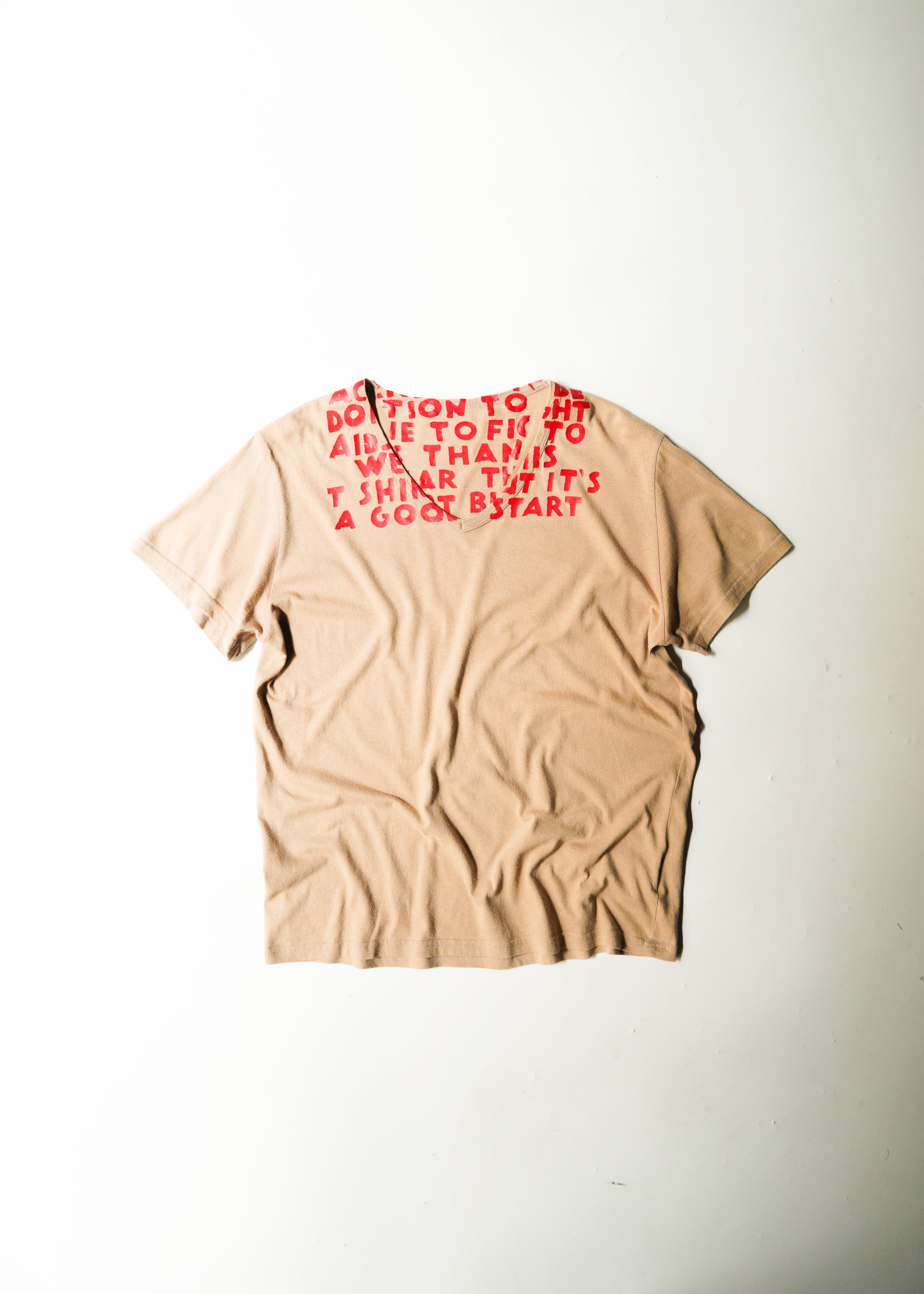 Martin Margiela 08AW AIDS Tee