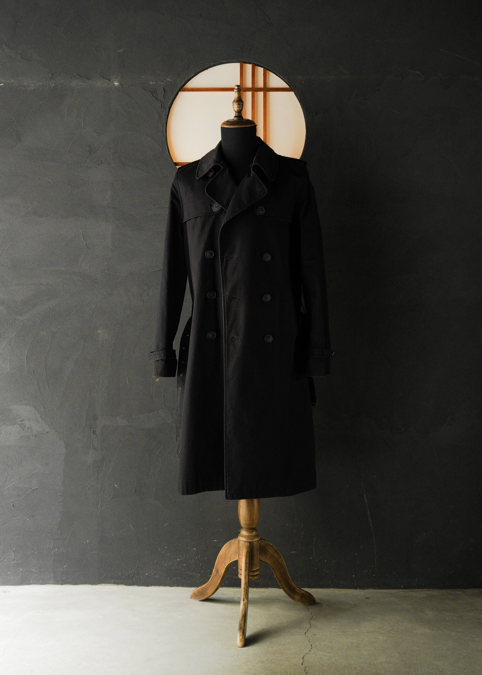 90's-00's A.P.C. cotton trench coat