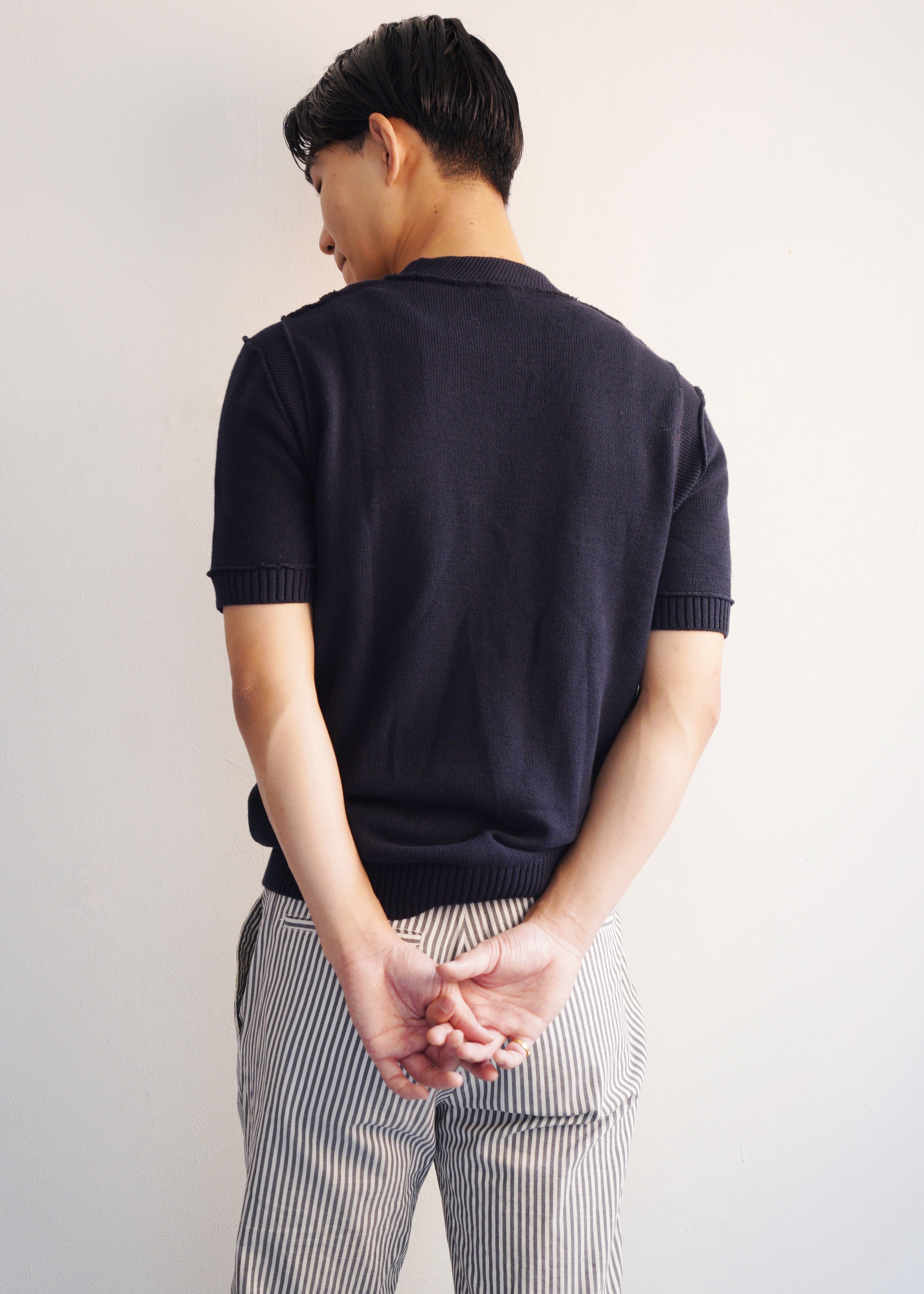 00's DOLCE & GABBANA cotton short sleeve knit