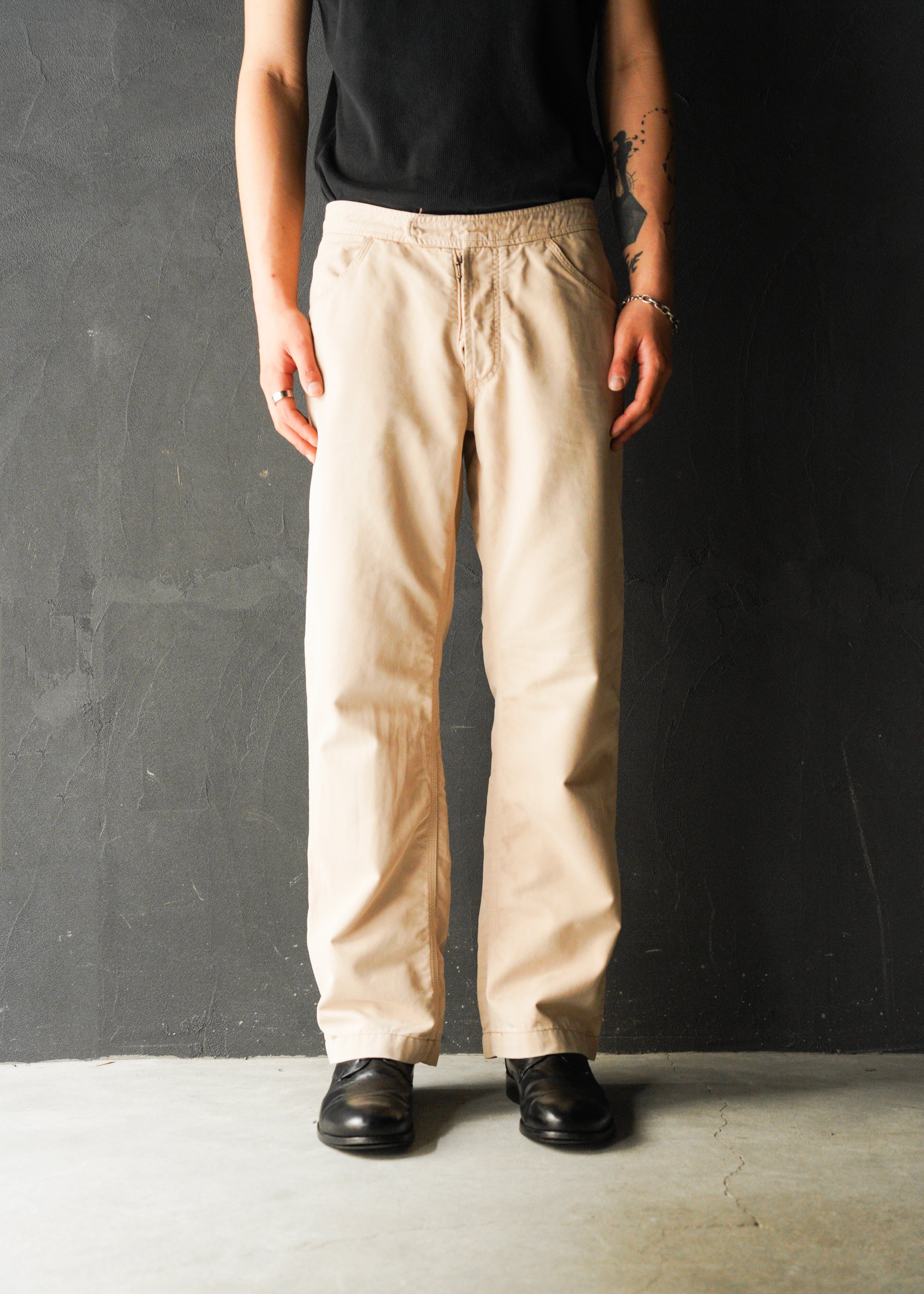 Martin Margiela 05SS Straight chino trousers