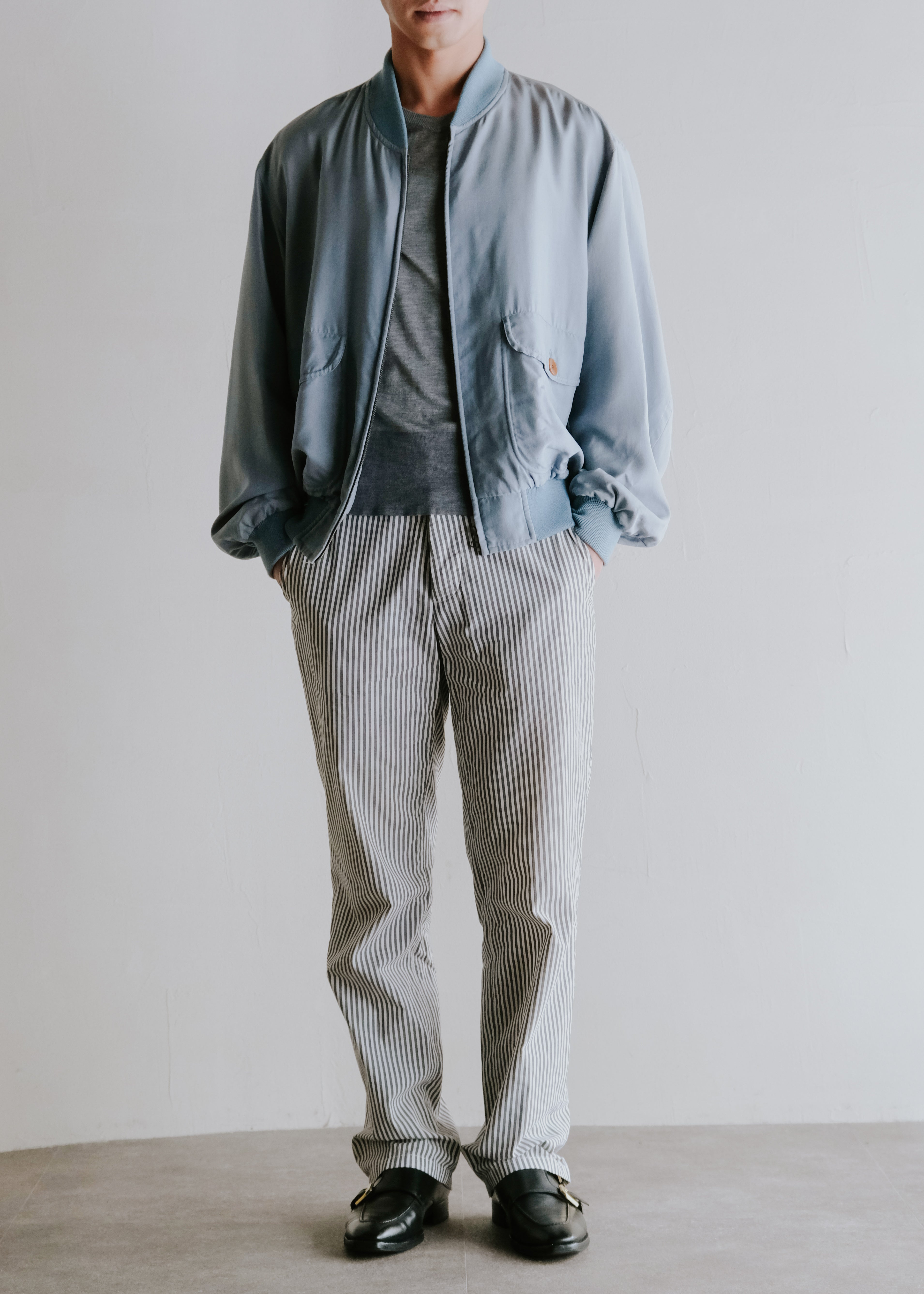 90-00's silk bomber jacket