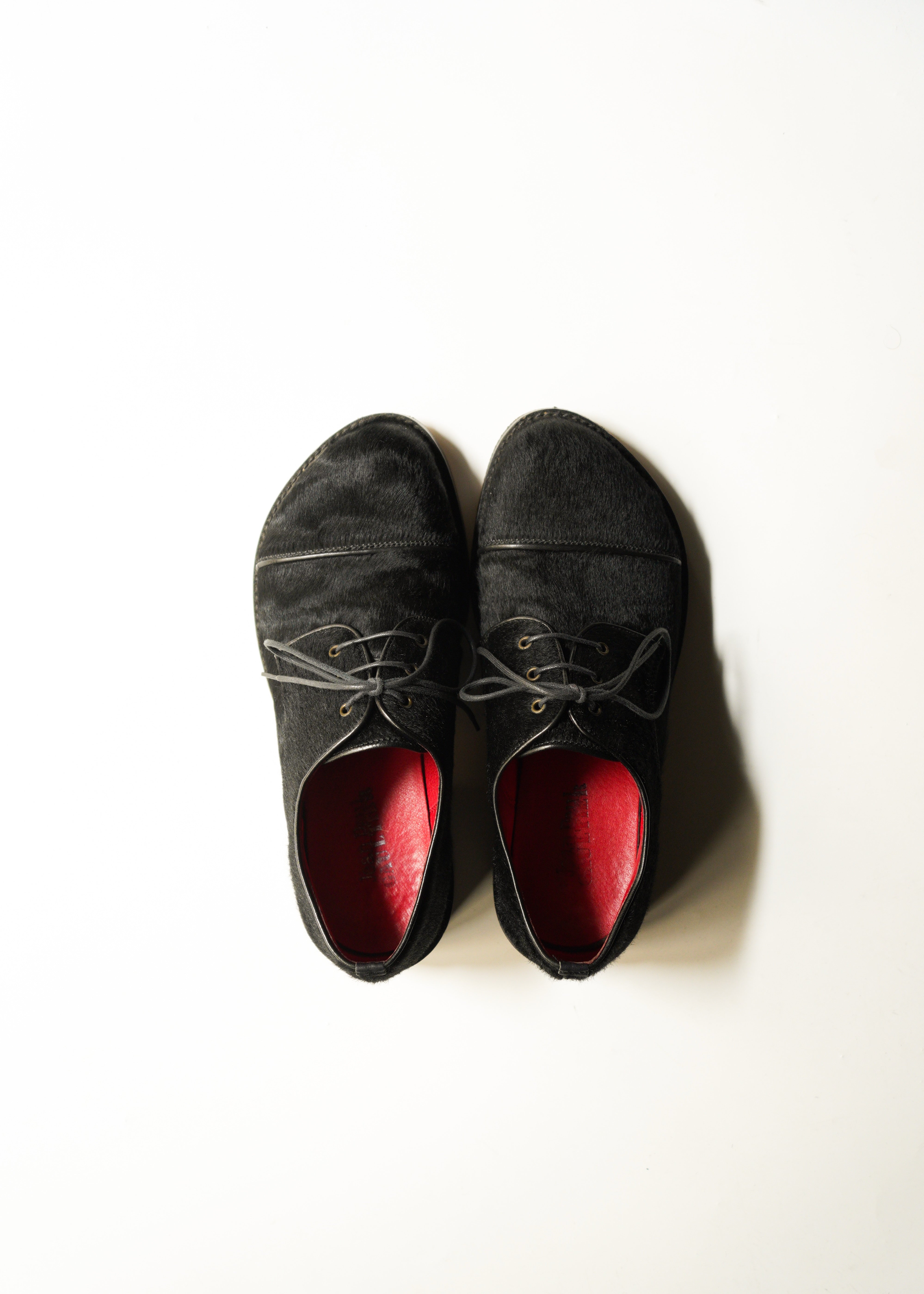 00’s Jean Paul Gaultier claf hair race up shoes