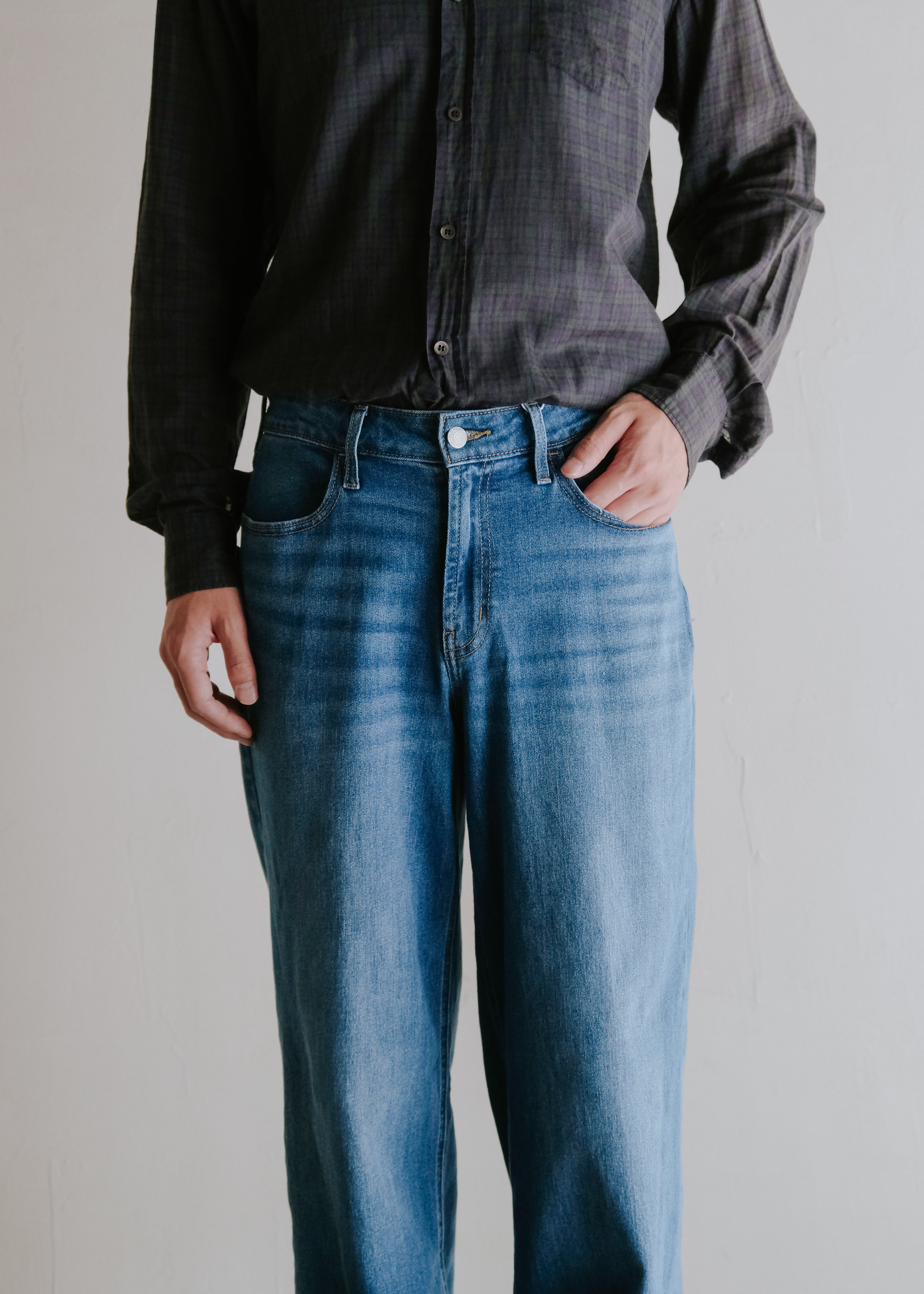 OLD NAVY wide leg straight jeans