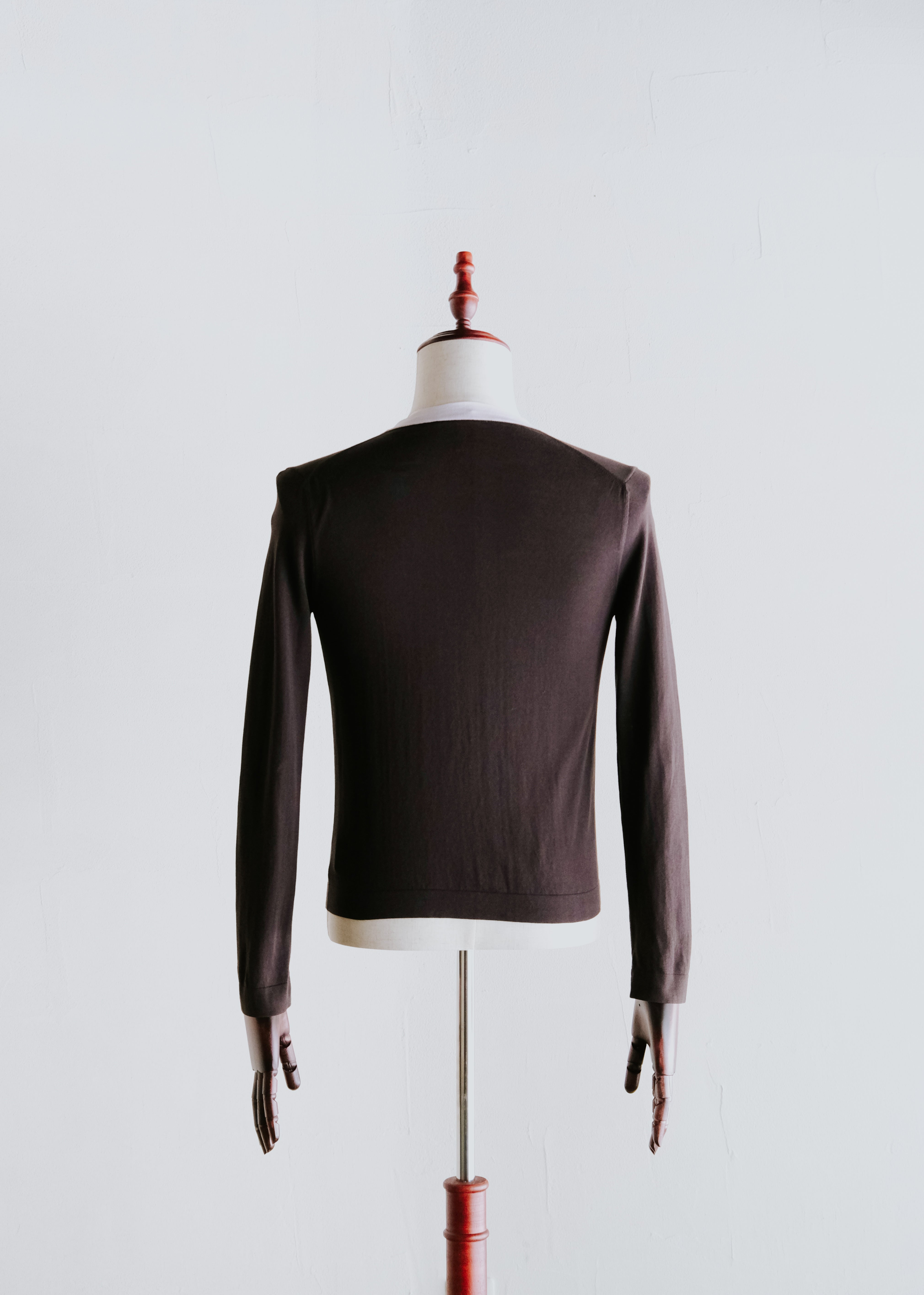 HERMÈS by Martin Margiela bi-color knit cardigan