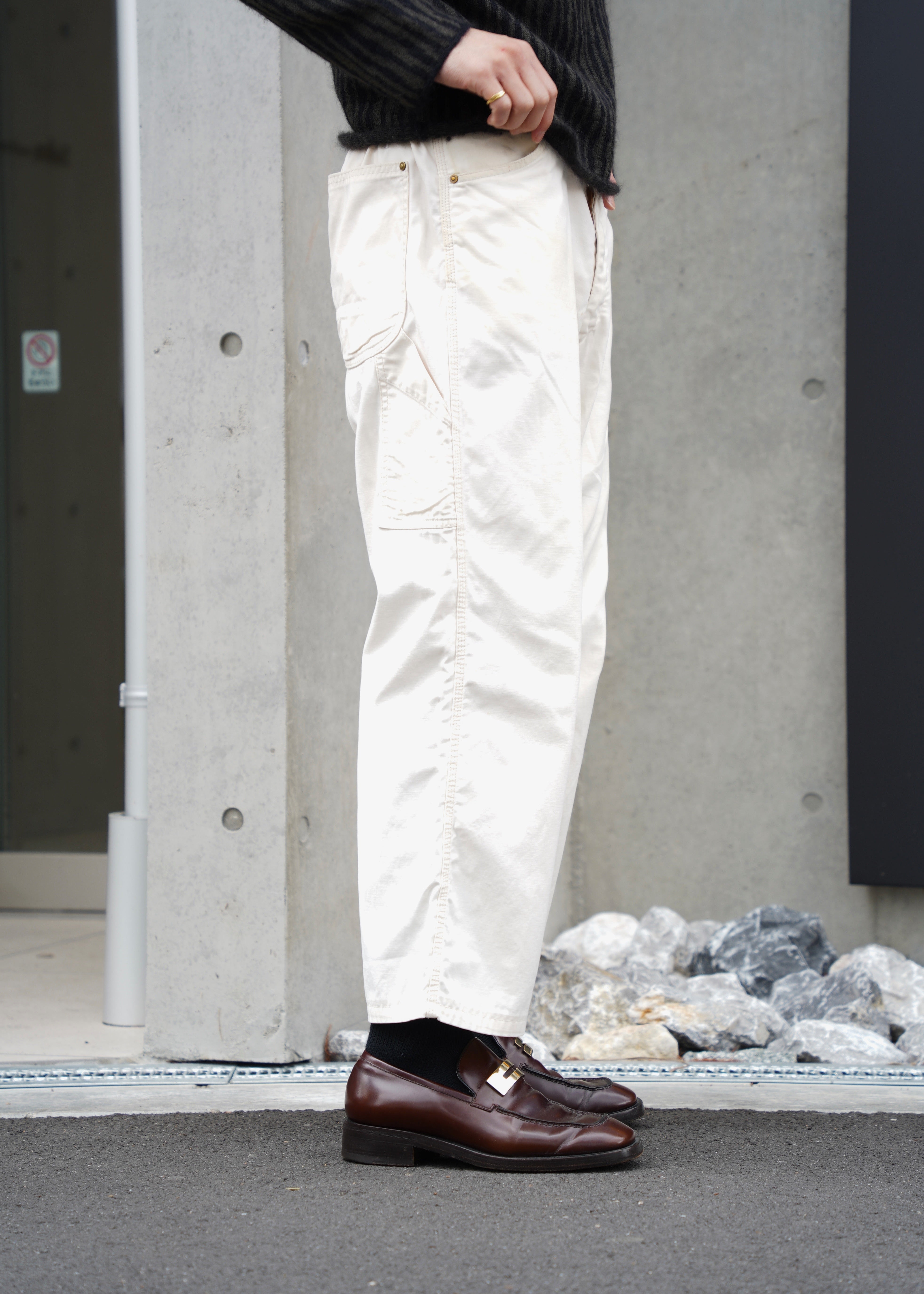 COMME des GARCONS HOMME コムデギャルソンオム AD2012 ワイドフレア ペインターパンツ クロップド トラウザー アーカイブ ヴィンテージ メンズ