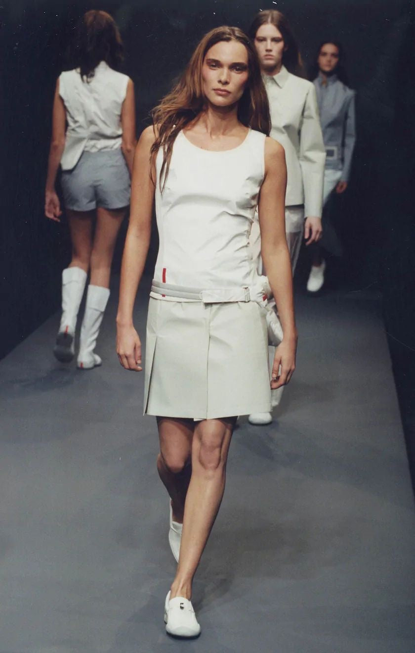 90's PRADA SPORT nylon wrap skirt