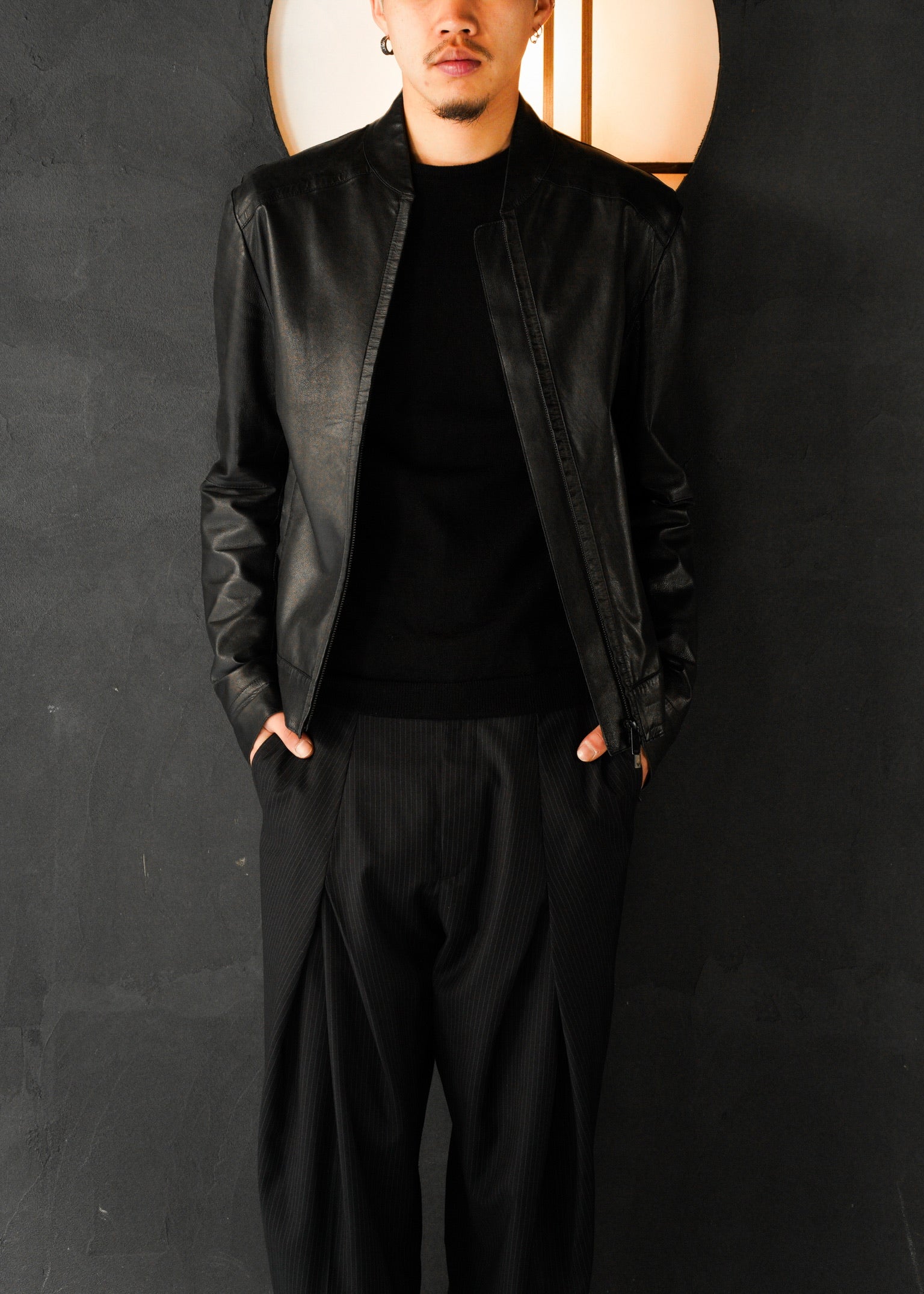 90’s EMPORIO ARMANI crew neck wool knit