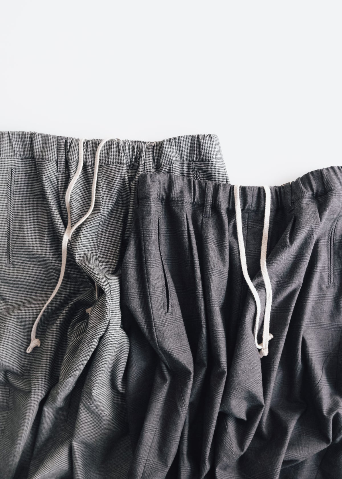 Ex. HOMO LUDENS 26AW Y.M. Jockey easy pants / gray