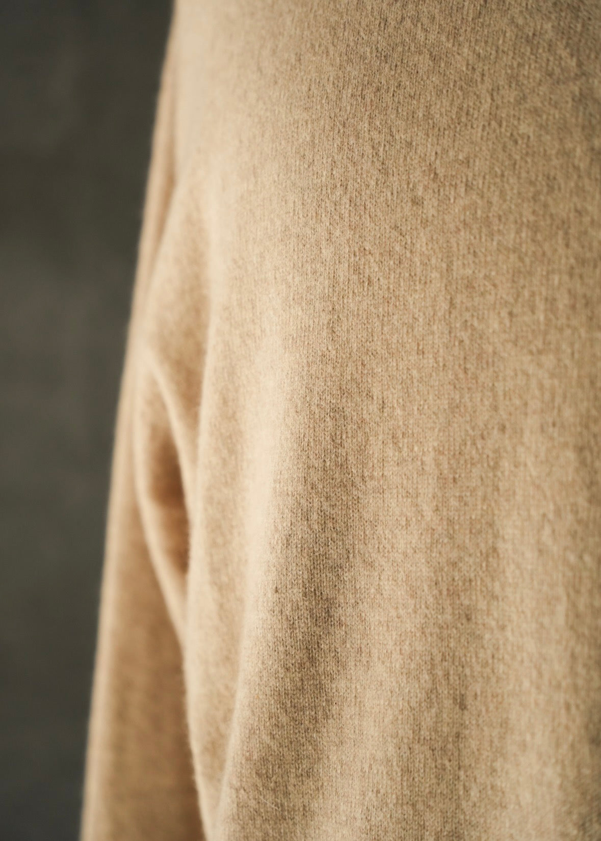V neck cashmere knit