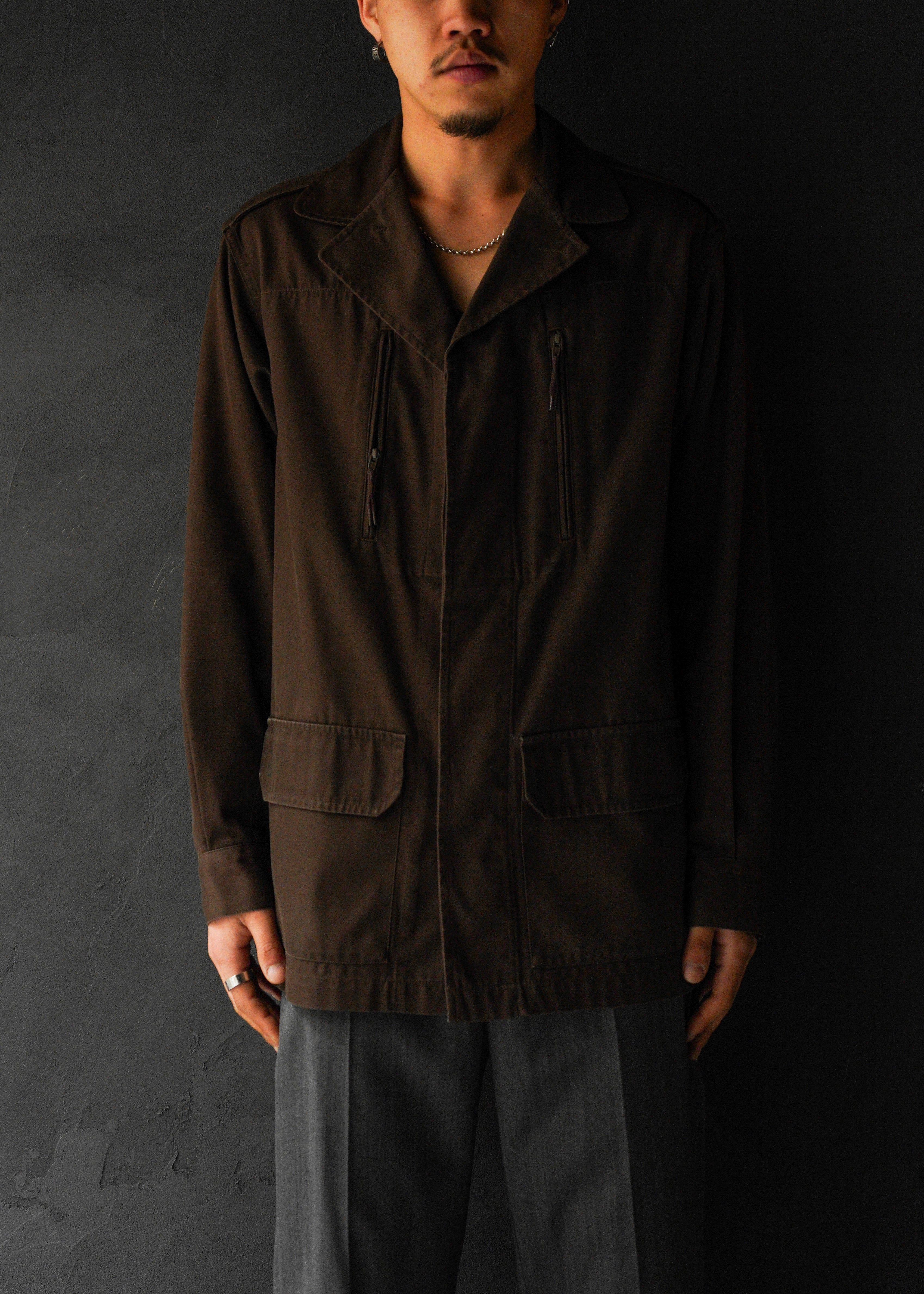 A.P.C. アーペーセー 90年代 フライフロント ミリタリージャケット 古着 ヴィンテージ フレンチカジュアル メンズ