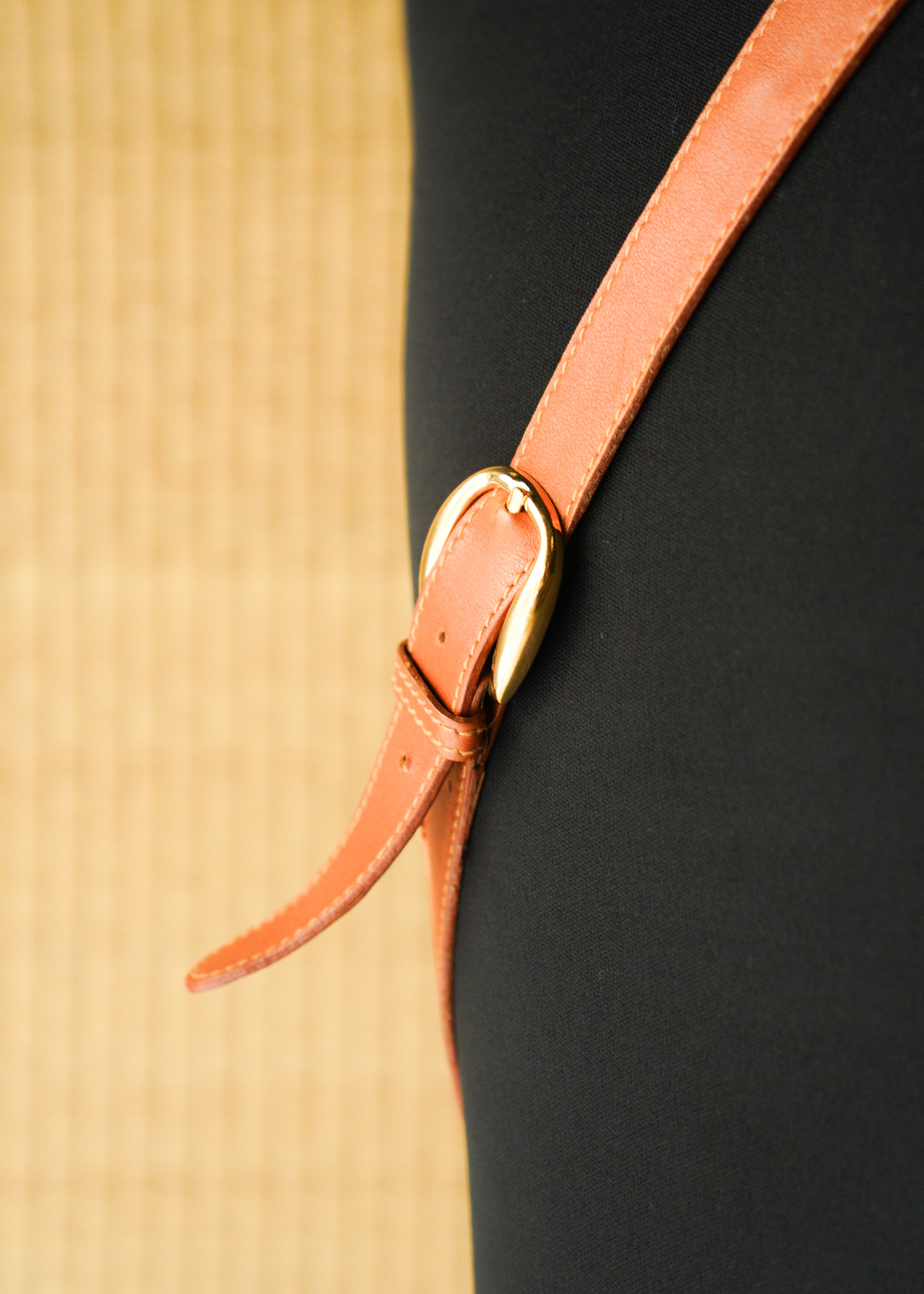 90’s GUCCI bamboo handle shoulder bag