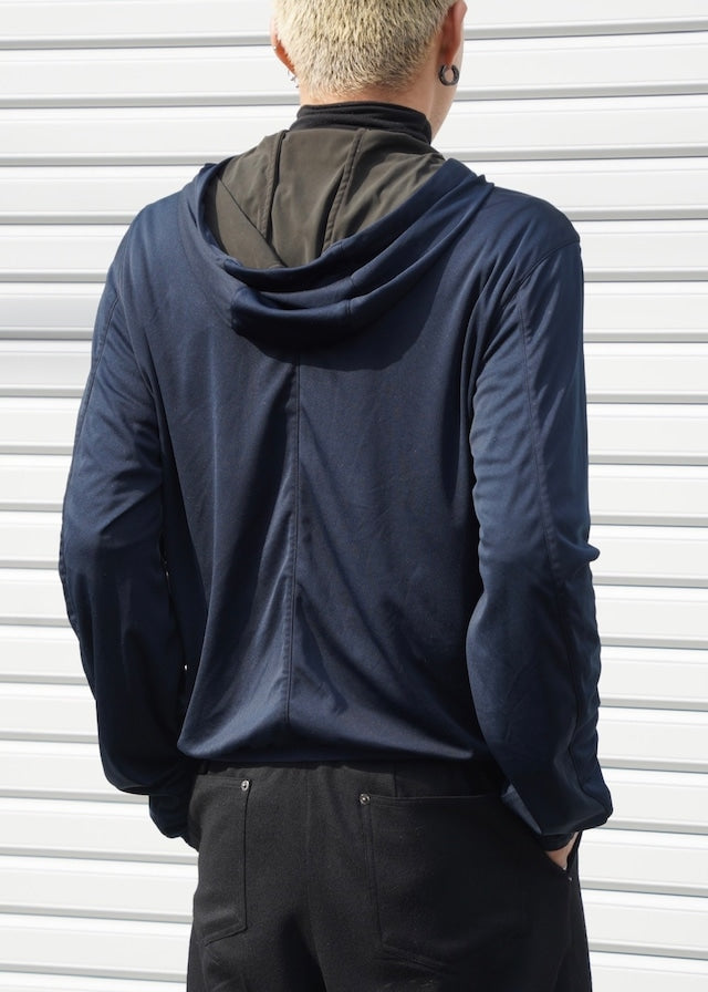 PRADA 2010 draw coded zip up foodie