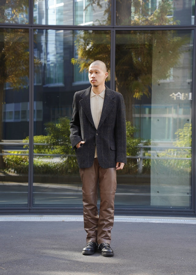 CoSTUME NATIONAL HOMME leather pants