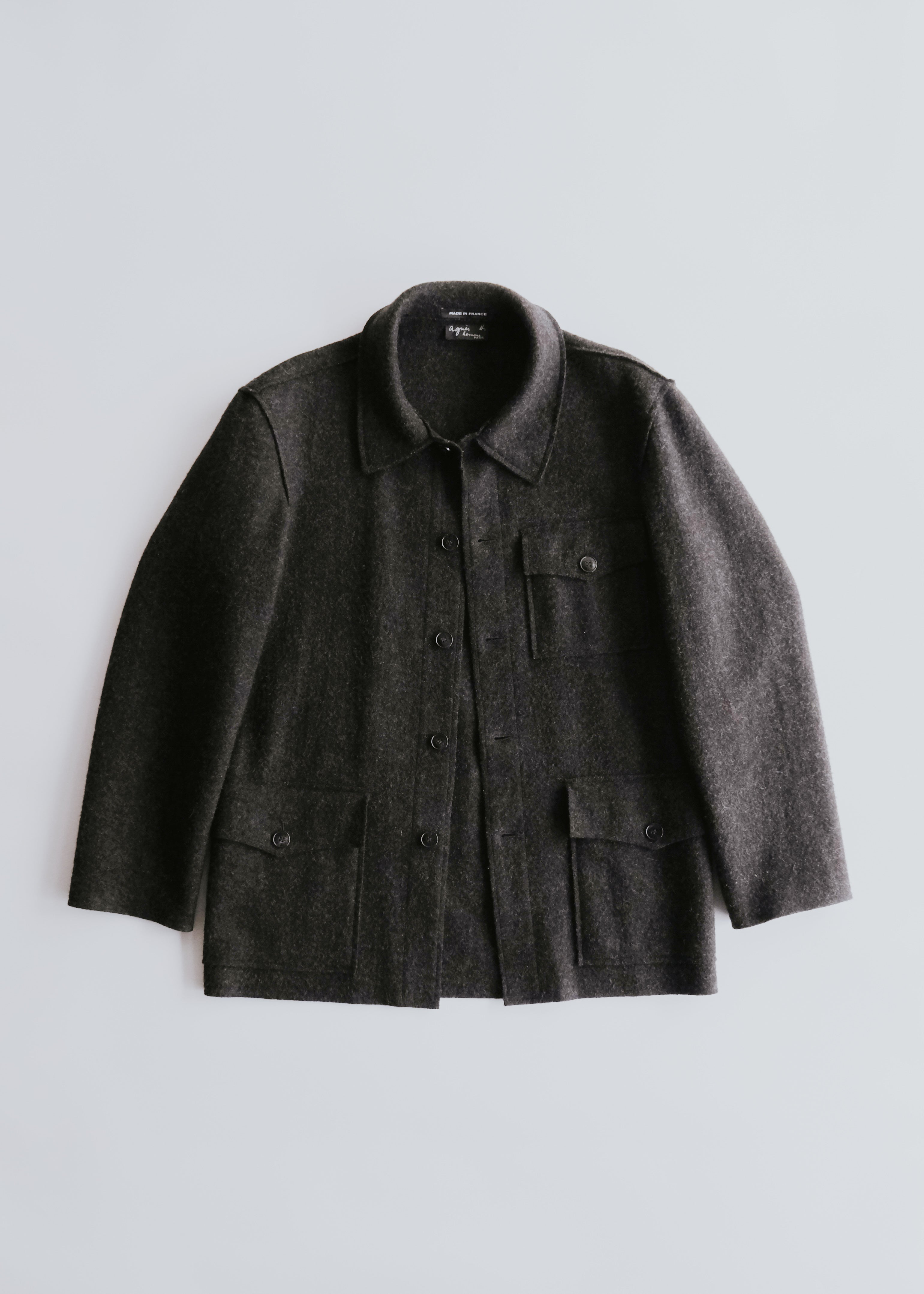 90-00's agnes b. homme 3 pocket utility jacket