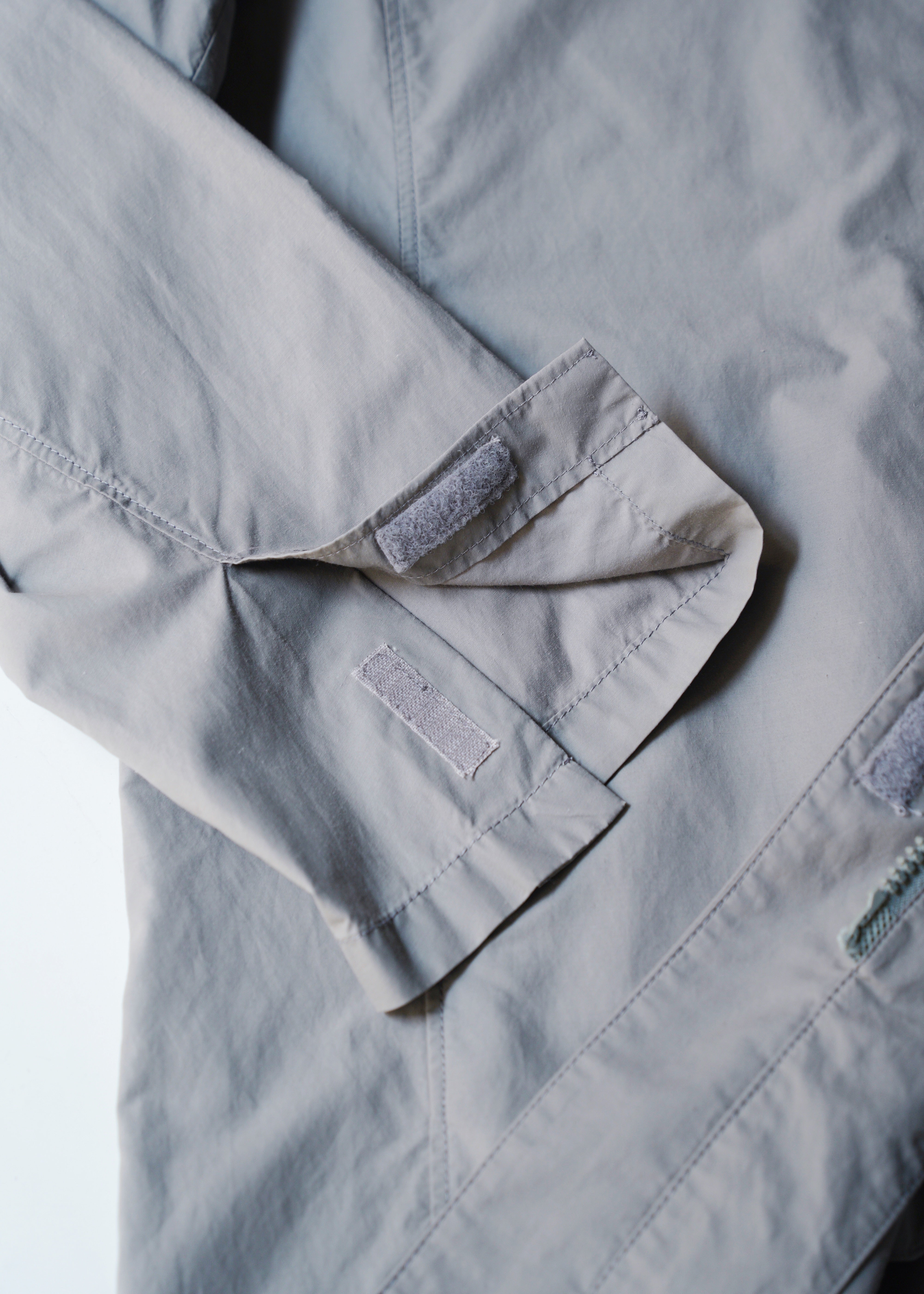PRADA 98SS cotton-nylon gabardine mac coat