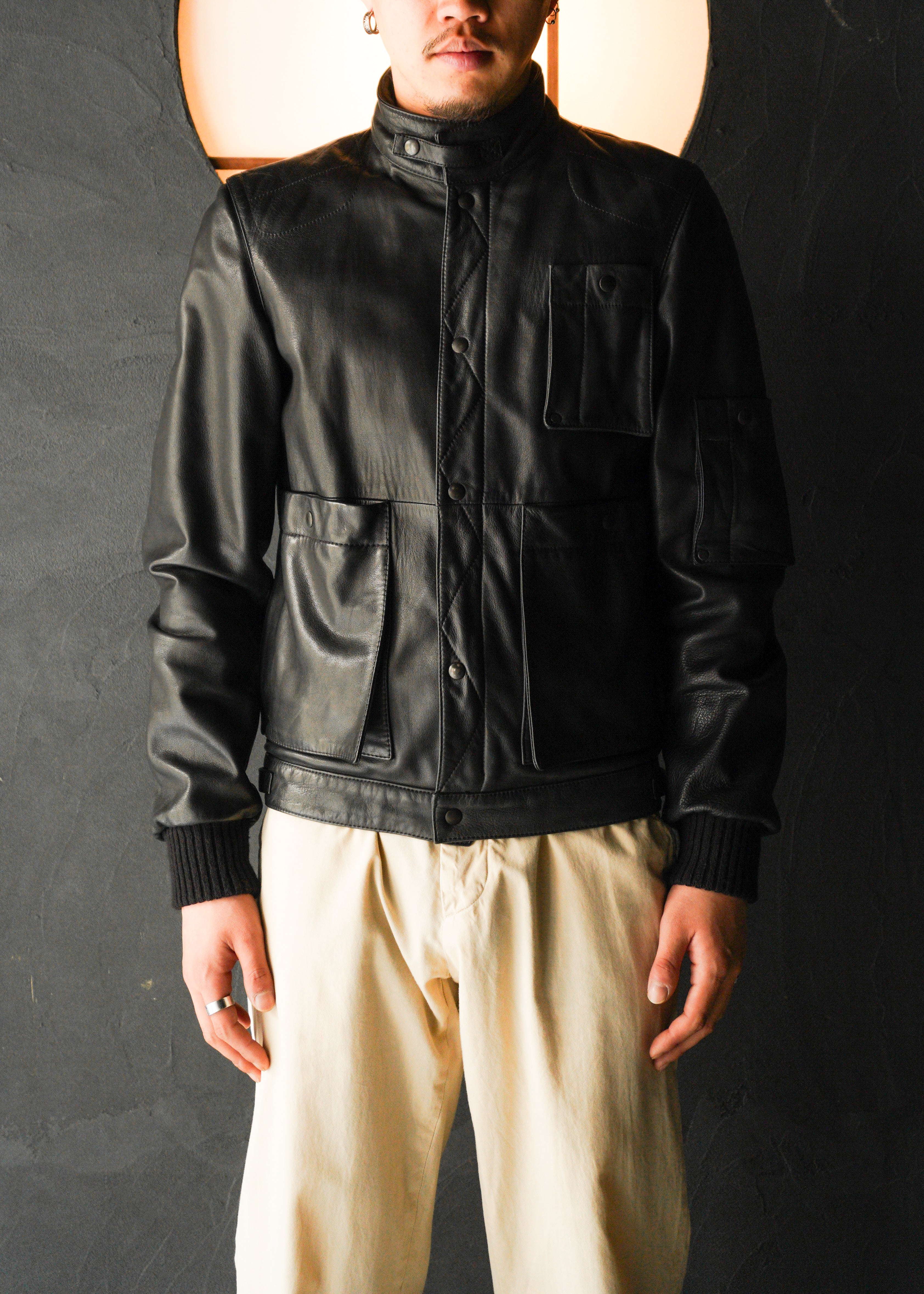 CETTEN | MARTIN MARGIELA 07AW multiple pockets single leather