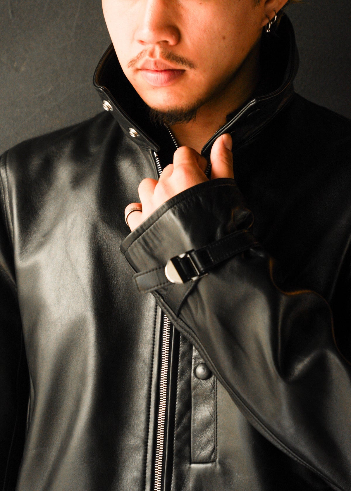 NAMACHEKO 26AW WILBUR LEATHER JACKET