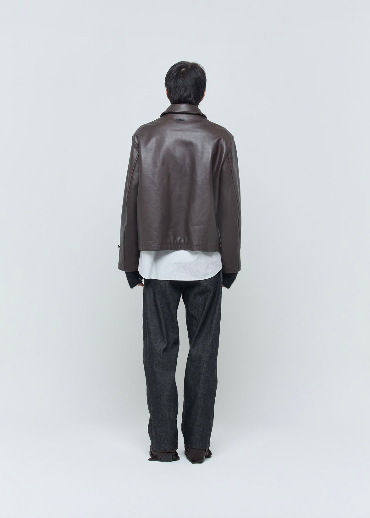 SHOOP 26AW EVERYDAY LEATHER JACKET / Brown