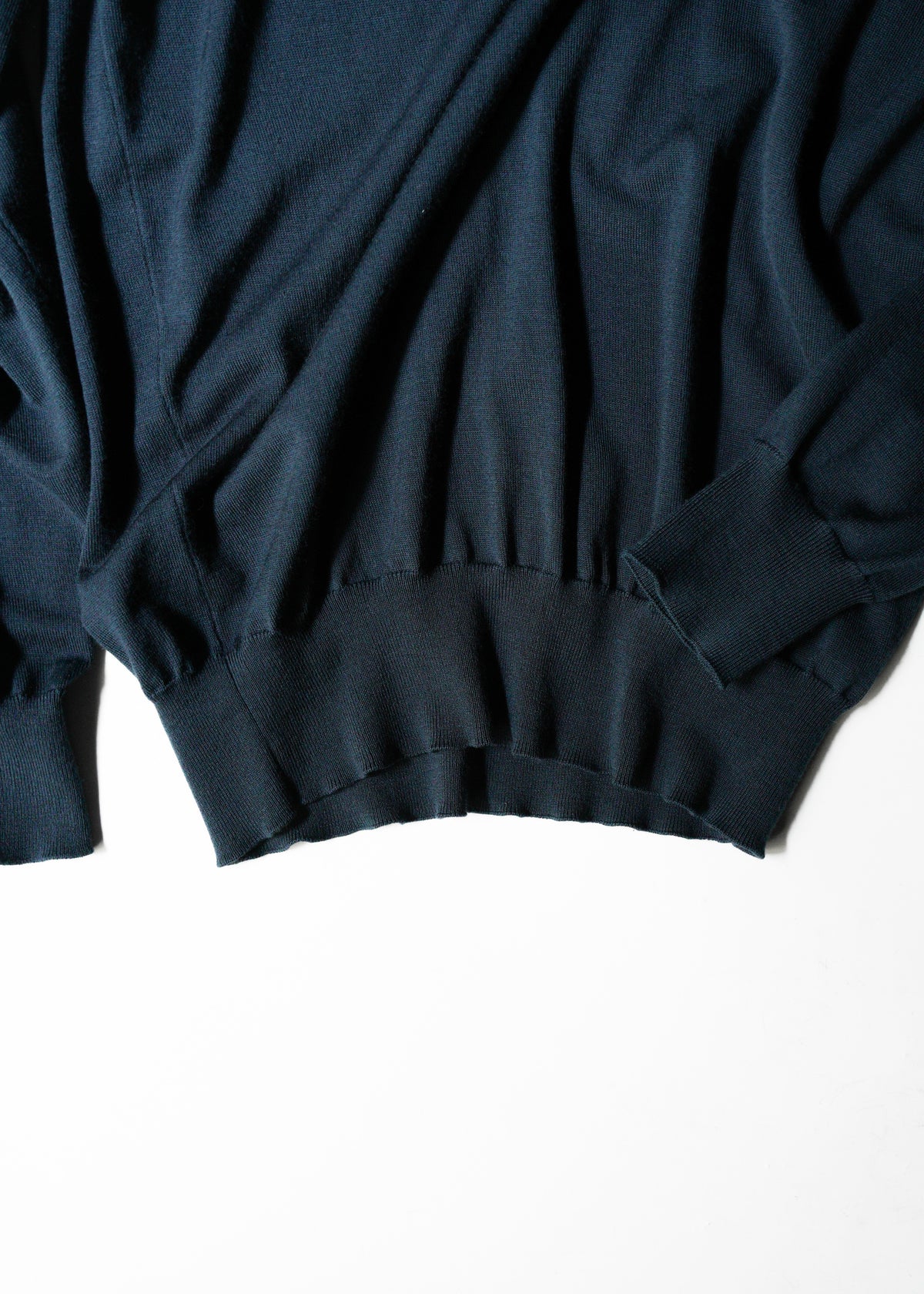 00-10's HERMÈS crew neck wool knit