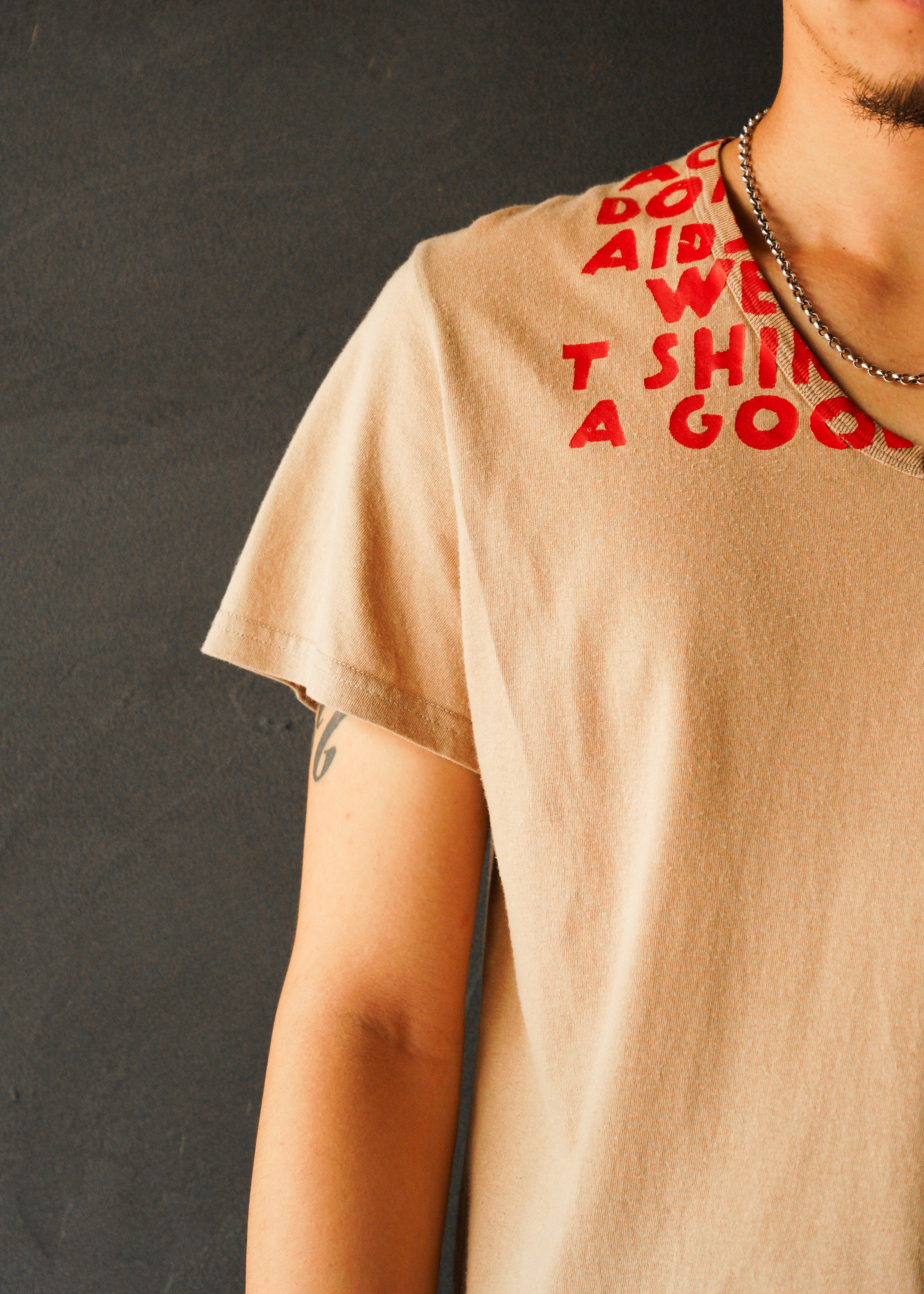 Martin Margiela 08AW AIDS Tee