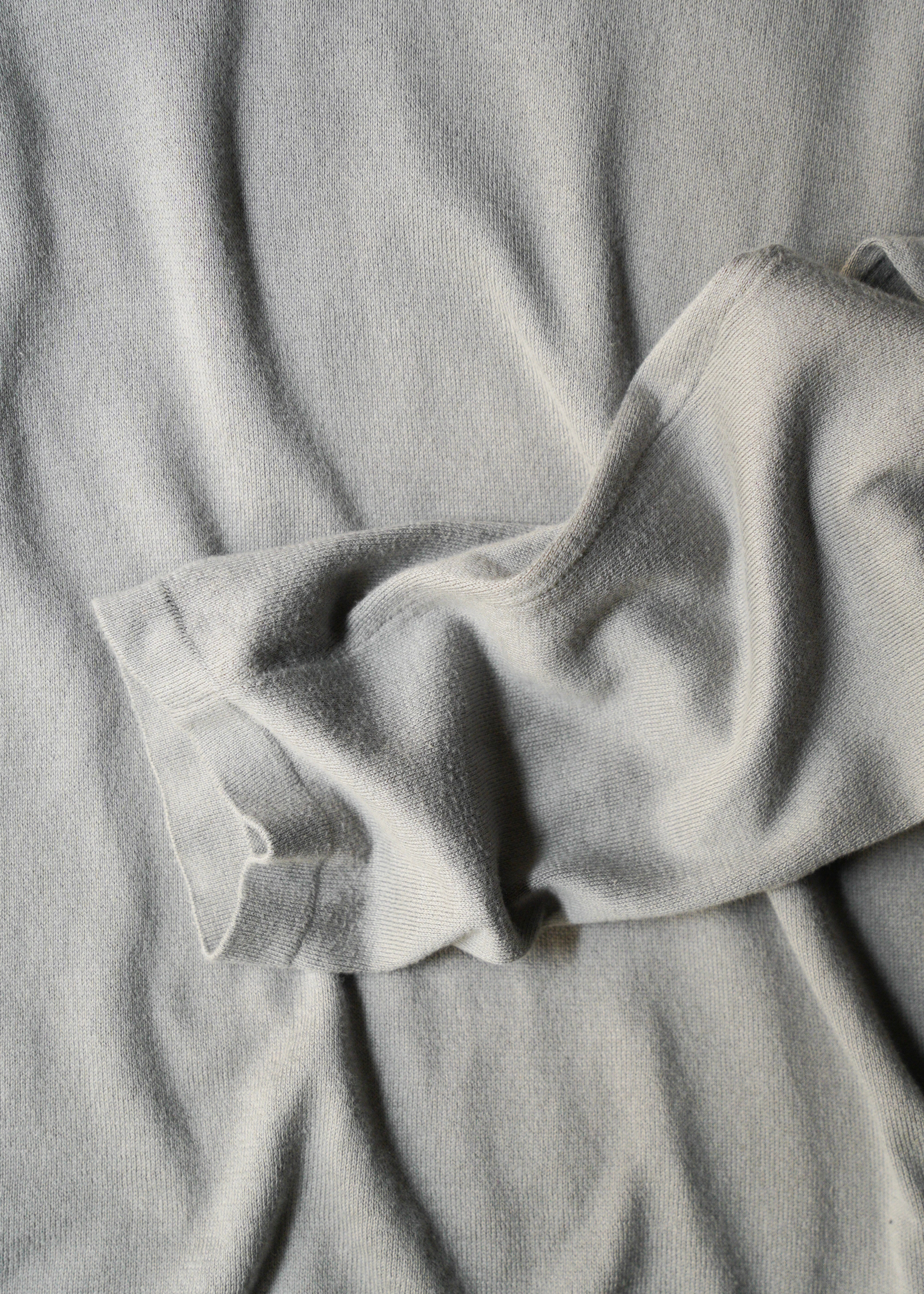 00’s GUCCI v neck cotton long sleeve knit