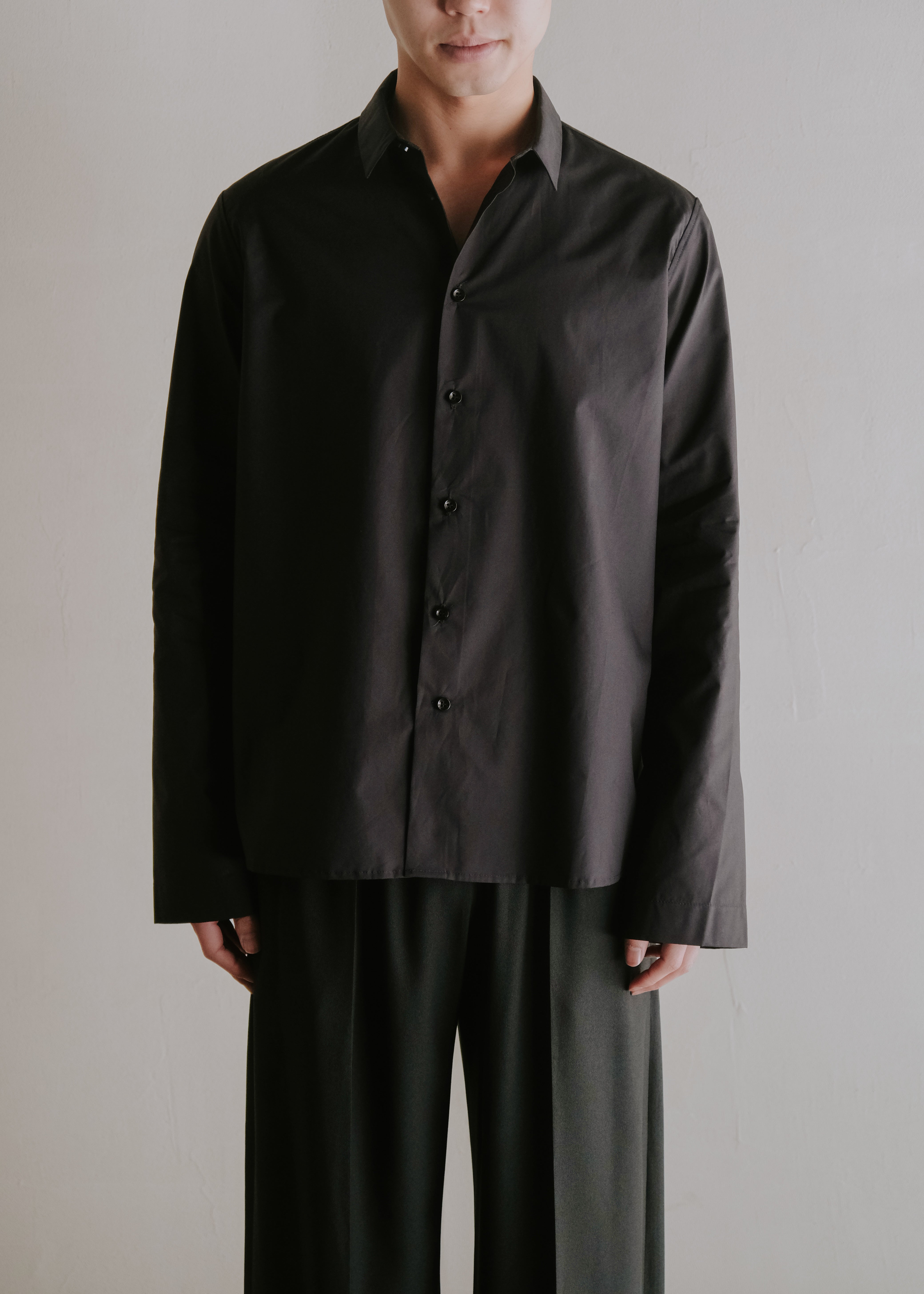 JEANPAULKNOTT 26SS WORKER SHIRT / BLACK