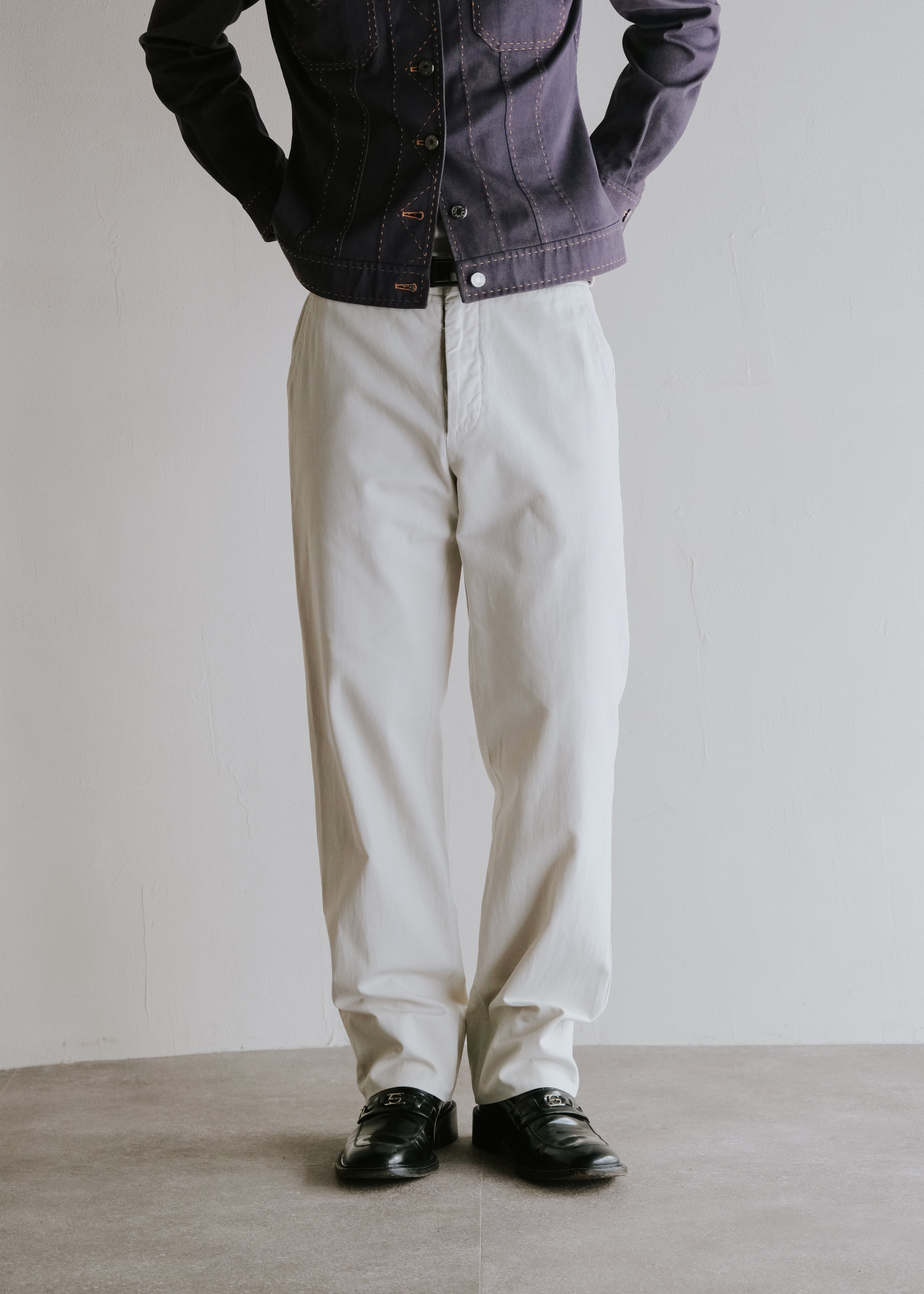 Martin Margiela 07SS cotton chino trousers