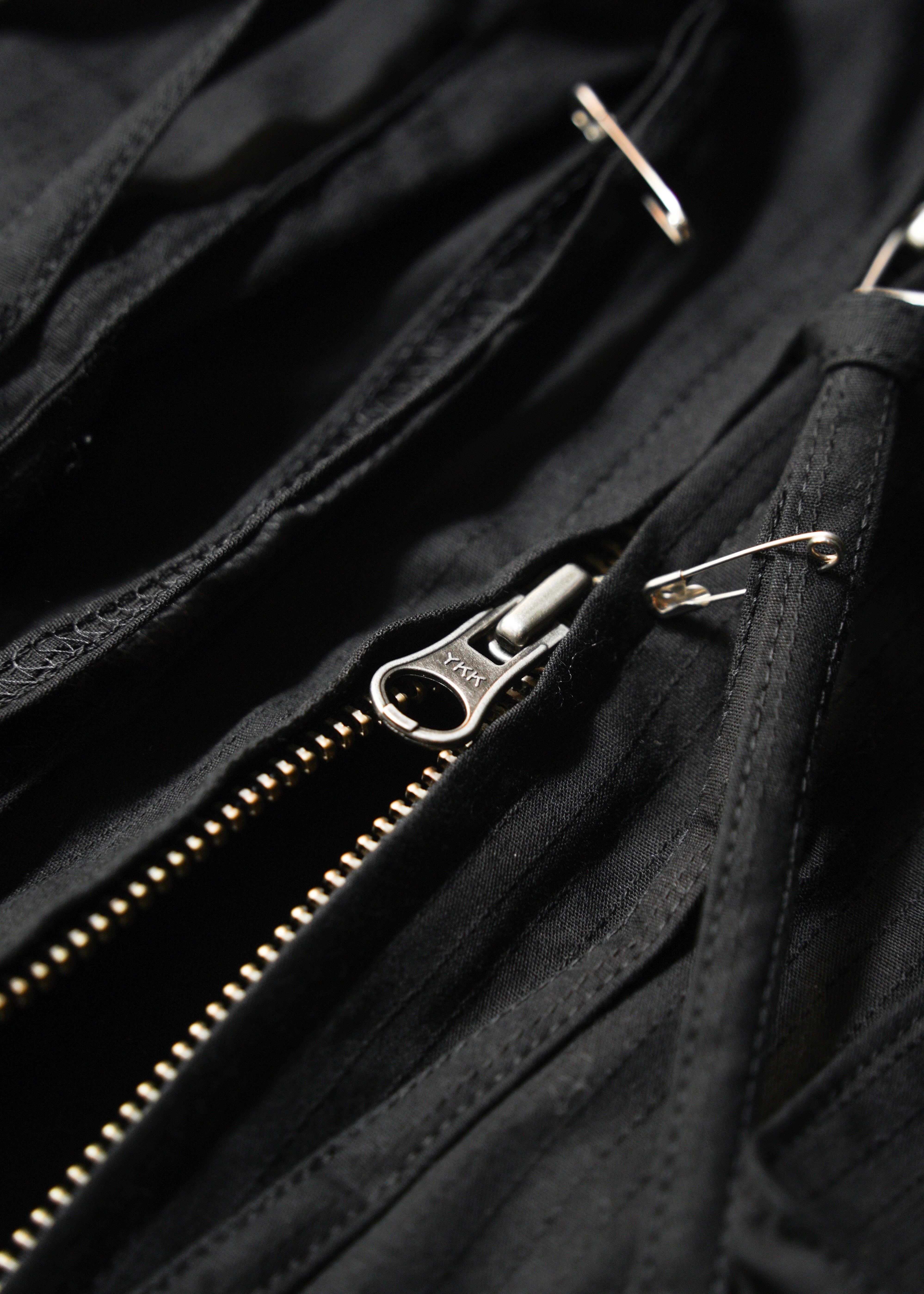 Jean Paul Gaultier ジャンポールゴルチエ 90年代 multi pocket double zip up コットン ジャケット メンズ