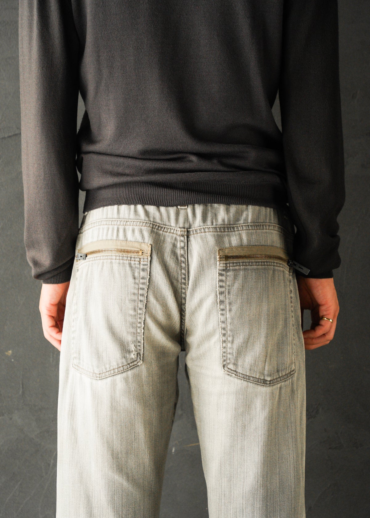 00’s EMPORIO ARMANI wide straight jeans