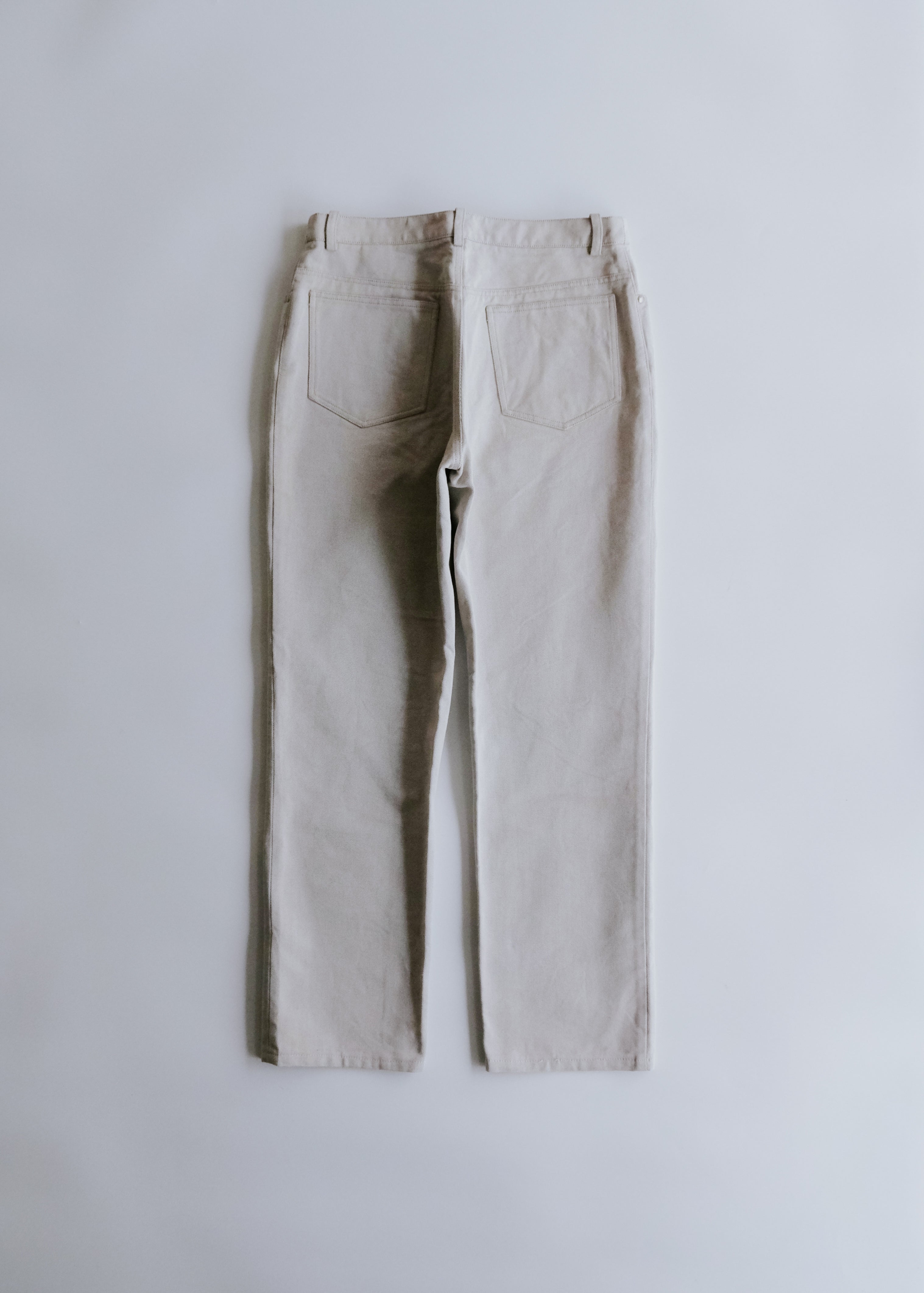 HERMÈS by Martin Margiela five pocket cotton pants