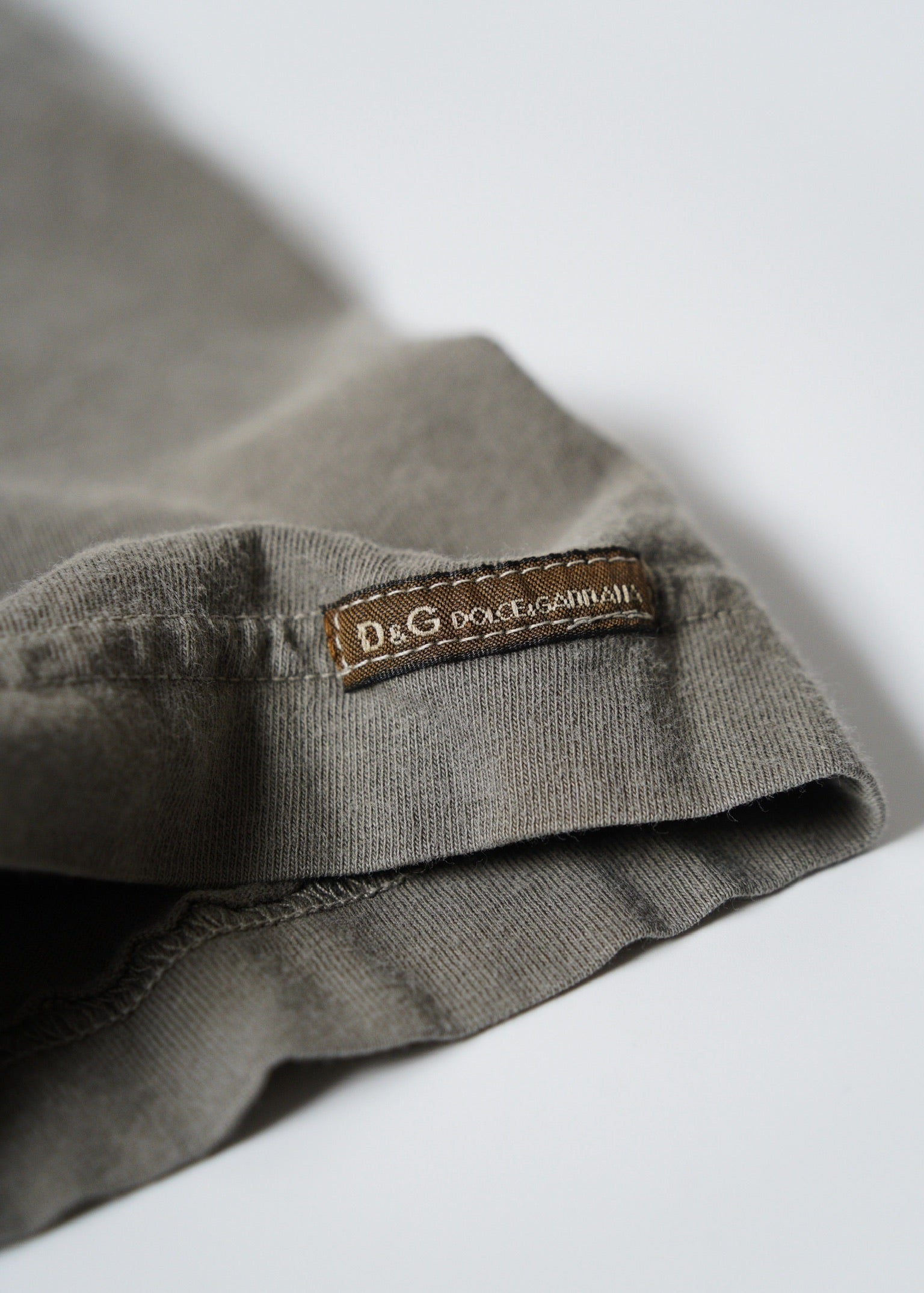 00’s D&G regular collar short sleeve shirt