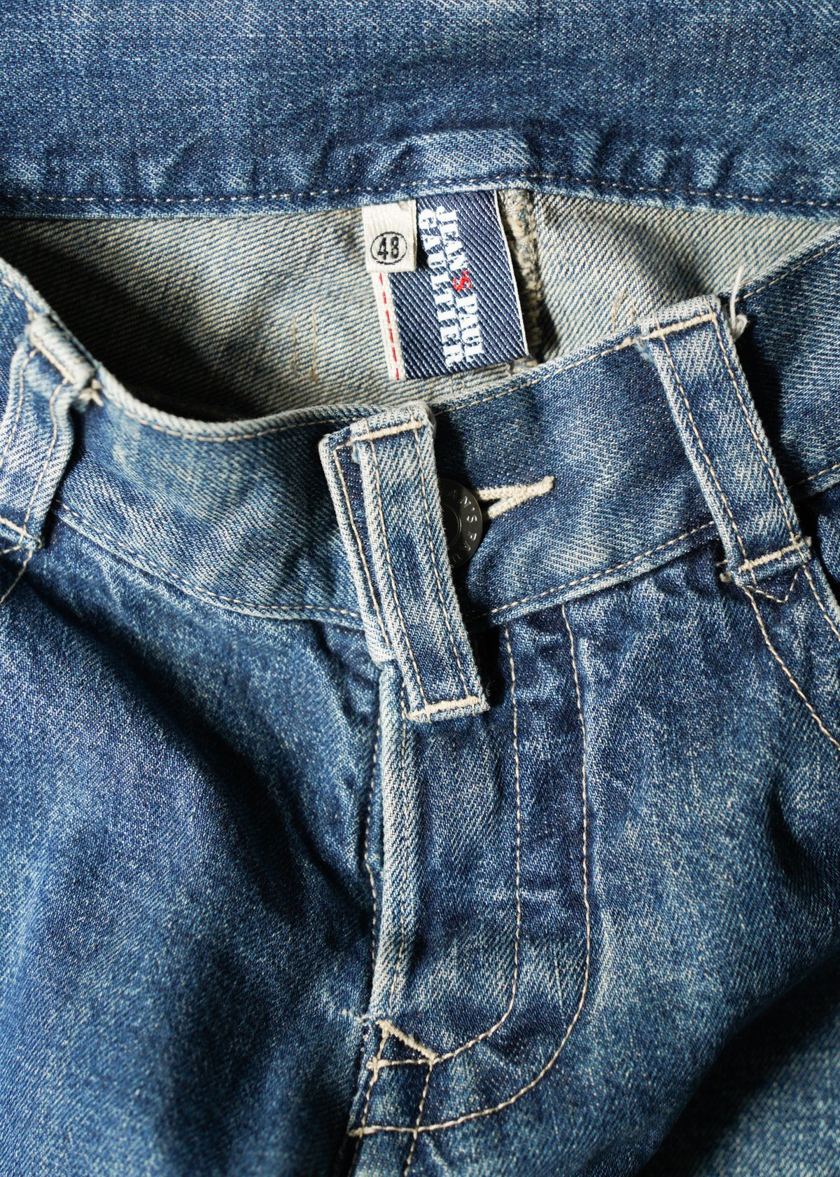 00’s JEAN’S PAUL GAULTIER low-rise wide jeans