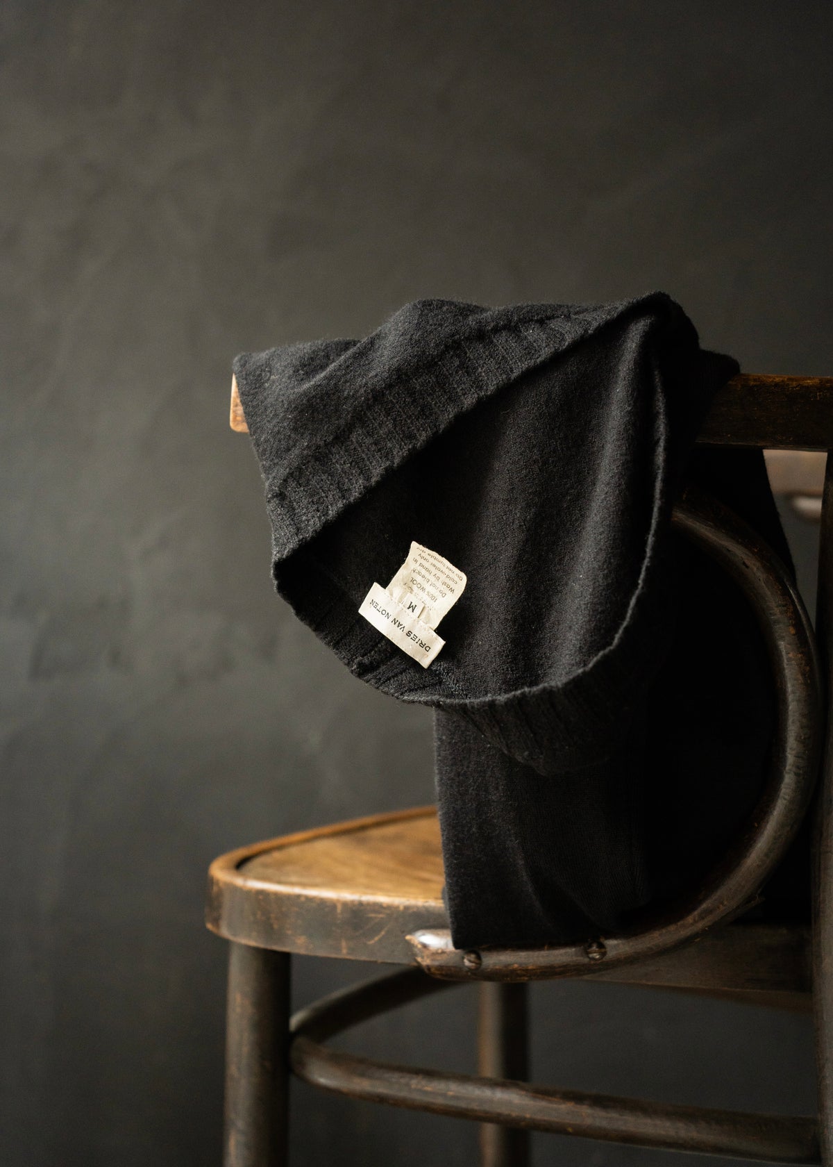 90-00’s DRIES VAN NOTEN button front wool cardigan