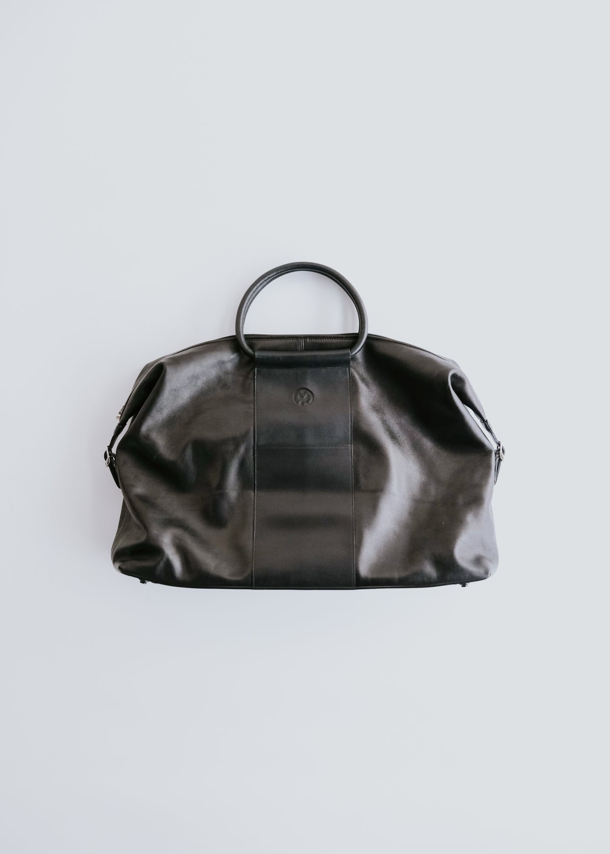 Mila Schon leather boston bag