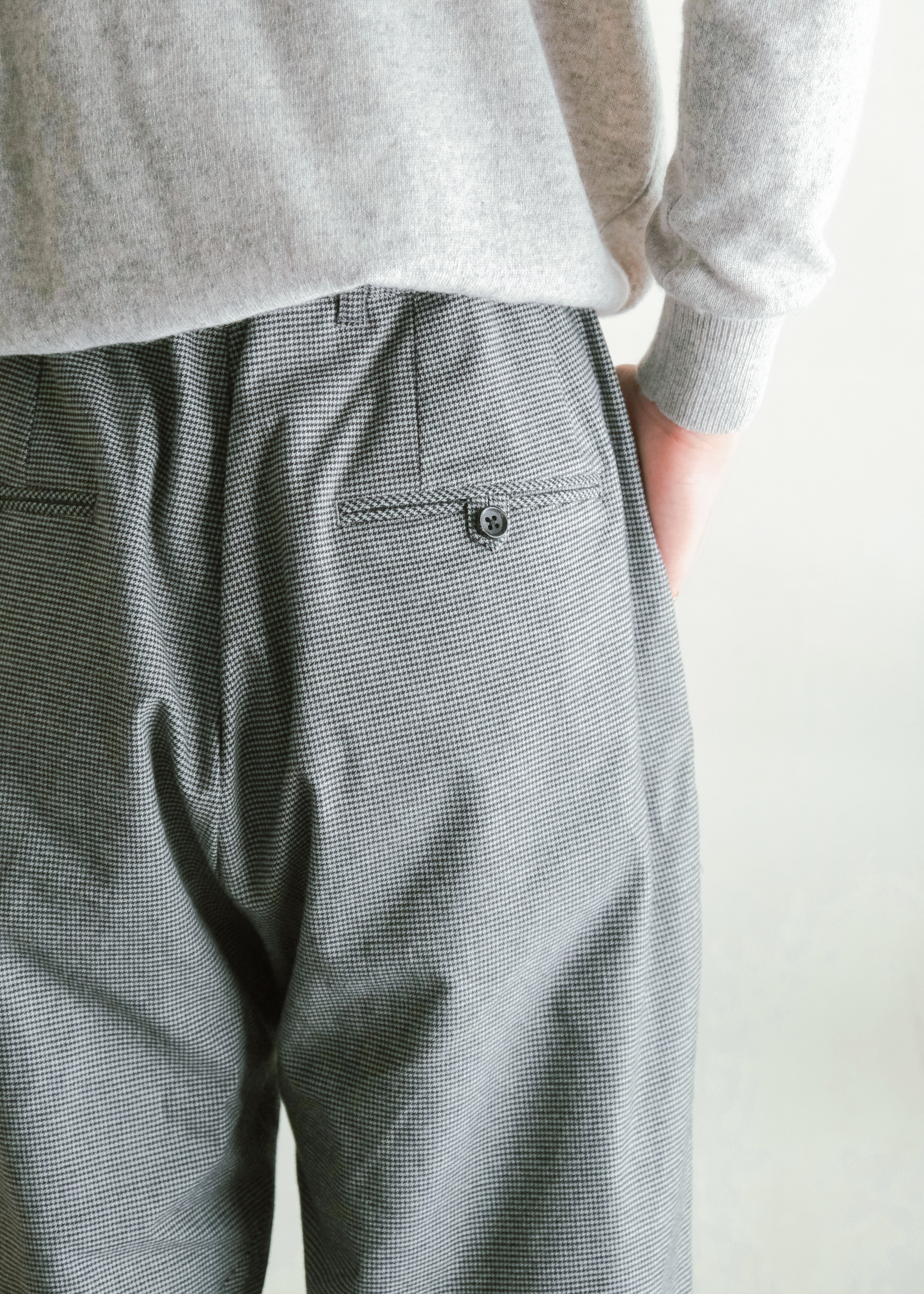 HOMO LUDENS 26AW Ex. Y.M. Jockey easy パンツ gray メンズ