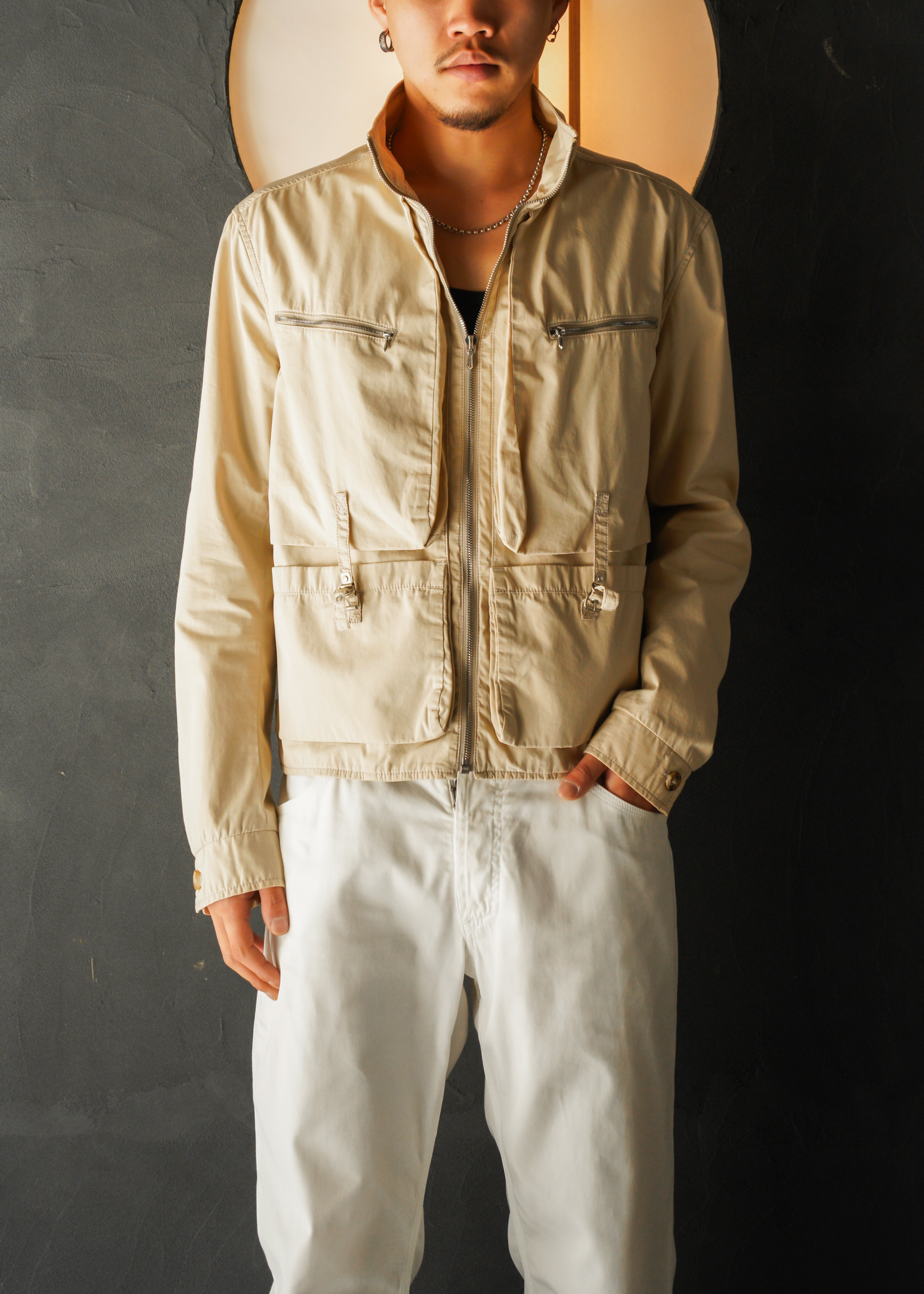 Martin Margiela 06SS multi pocket zip up stand collar jacket