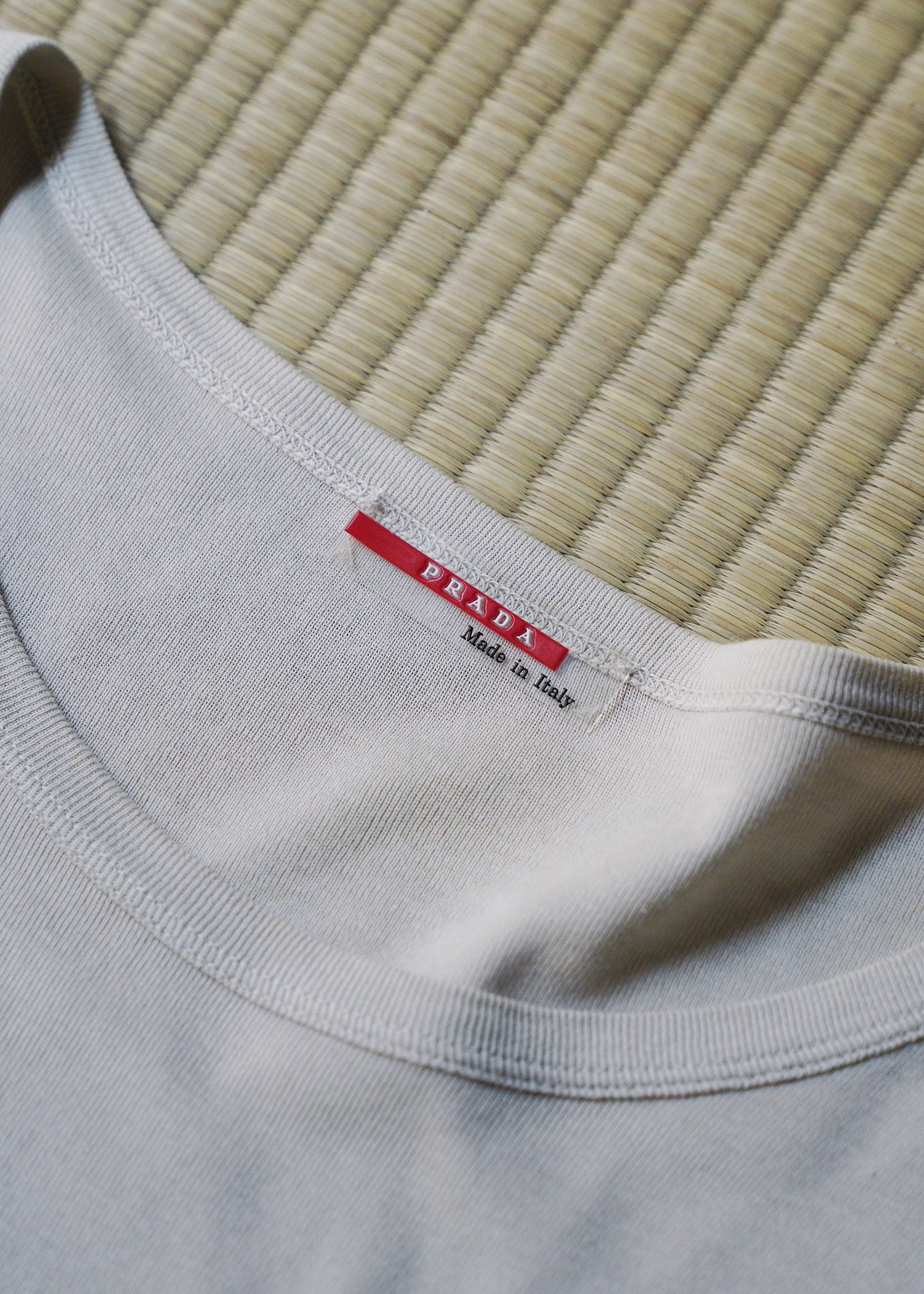 PRADA SPORTSホワイト ジップアップジャケット Prada x Adidas Jacket 42 – The Reworked Place