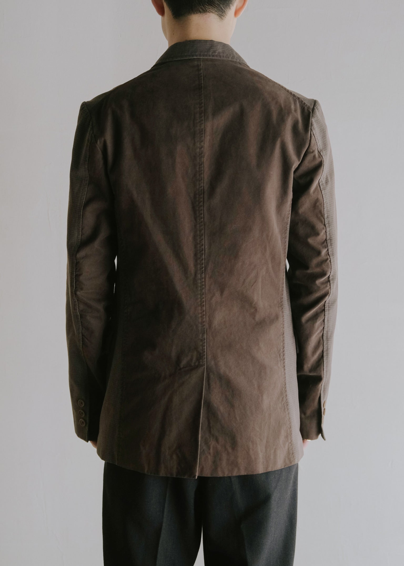 hussein chalayan 2B paneling tailored jacket