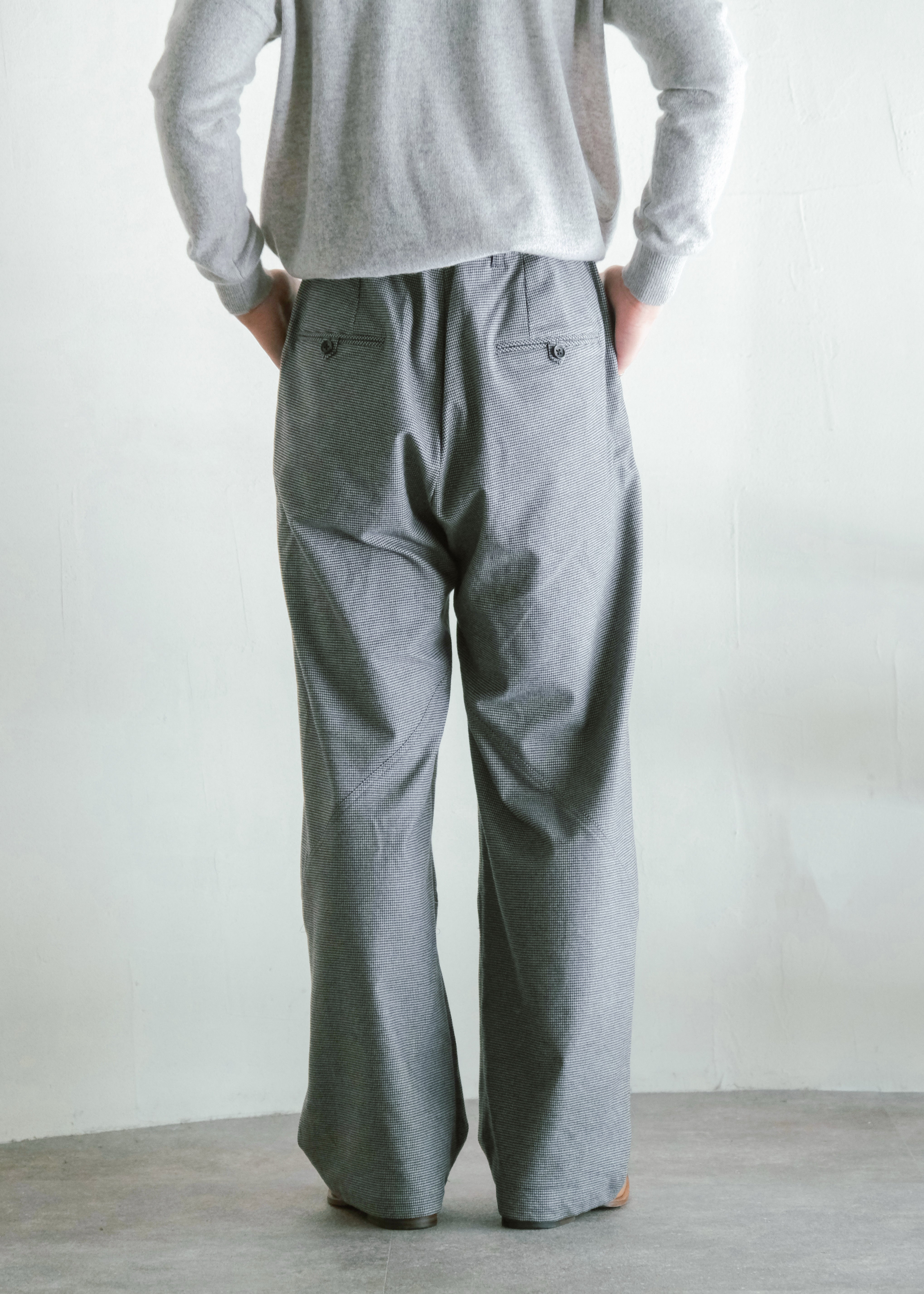 HOMO LUDENS 26AW Ex. Y.M. Jockey easy パンツ gray メンズ