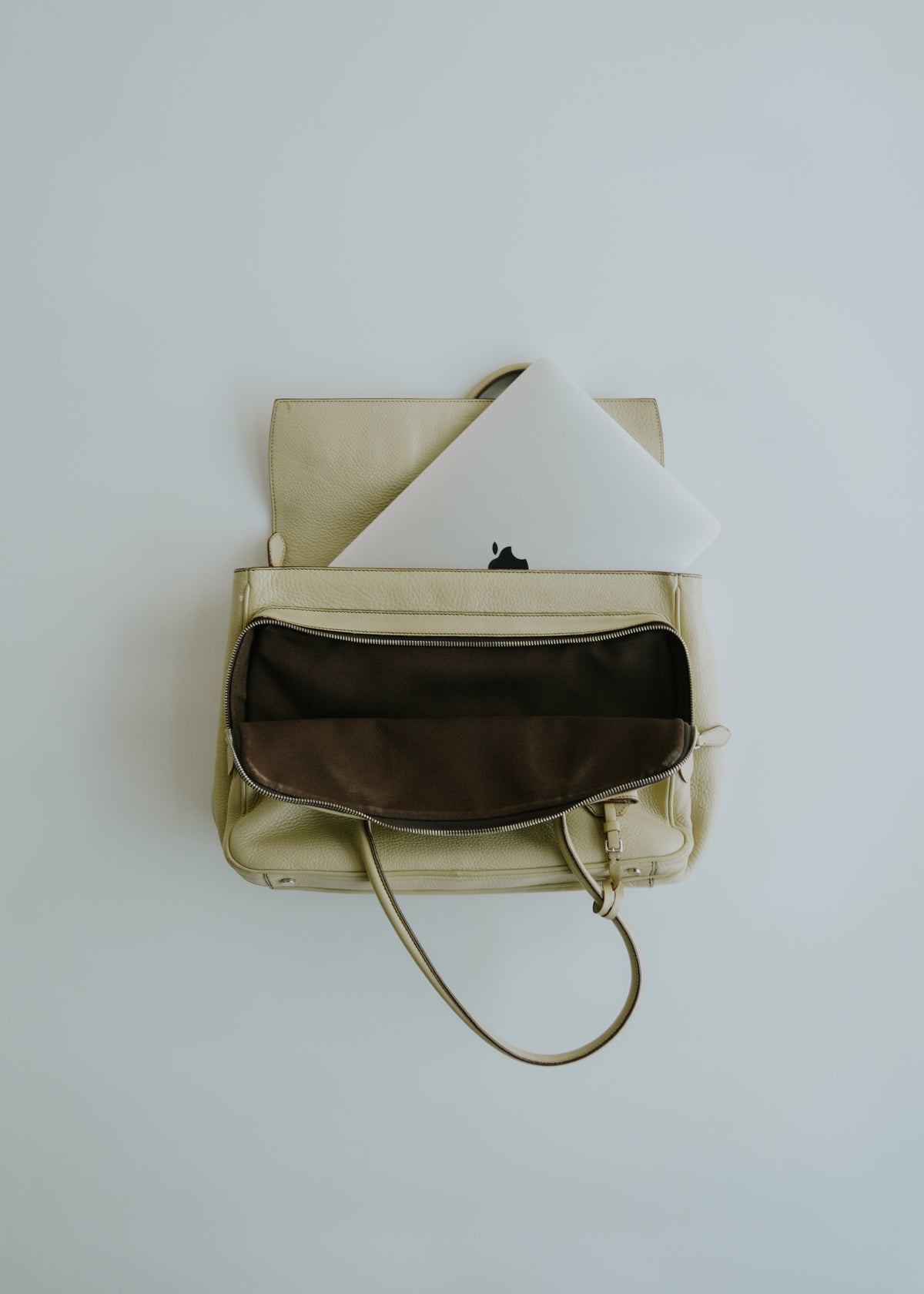 JIL SANDER multiple pocket leather tote bag