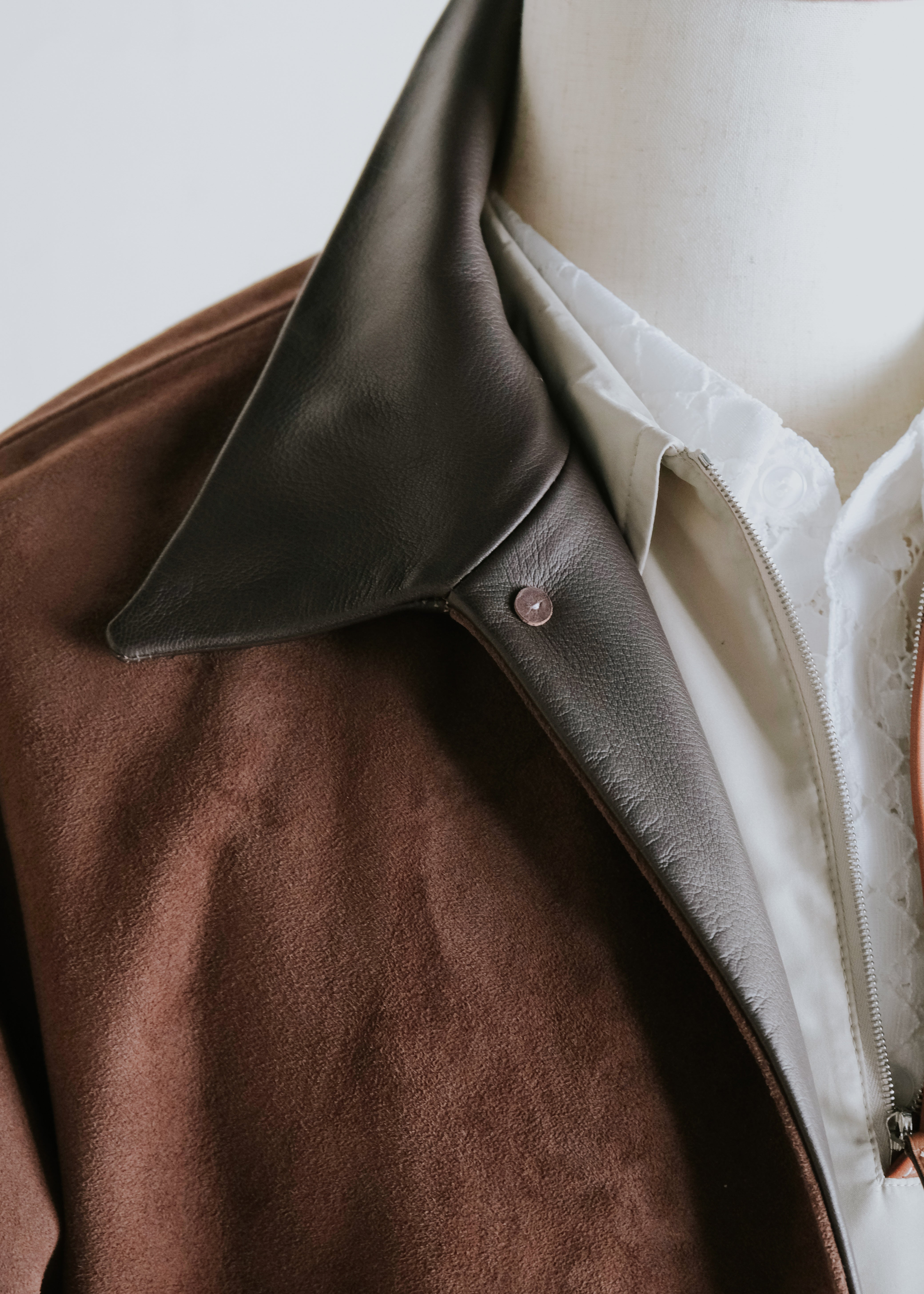 beta post ベータポスト 26AW ゴート スウェードレザー Suede Leather relax ジャケット D.brown メンズ