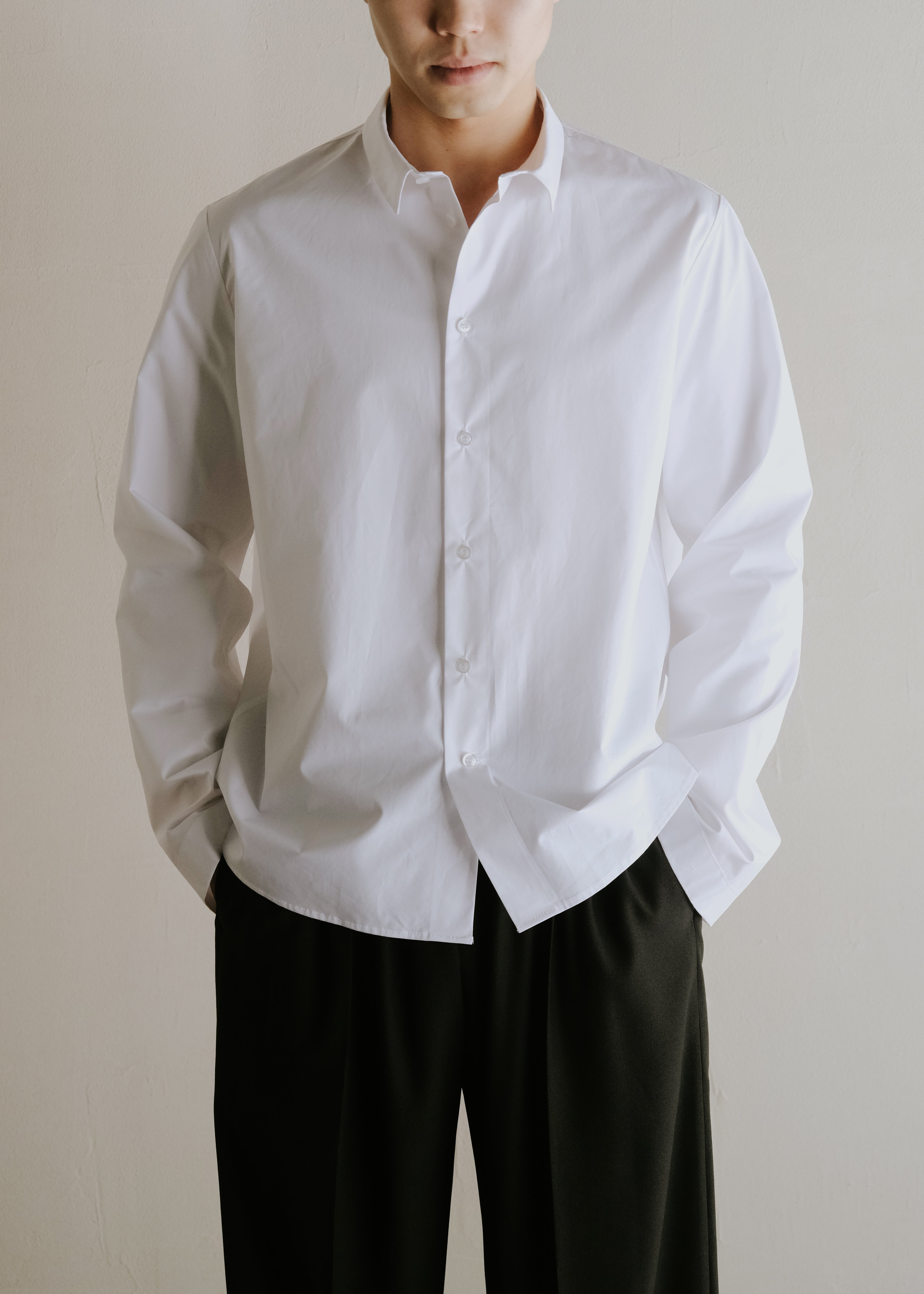 JEANPAULKNOTT 26SS WORKER SHIRT / WHITE
