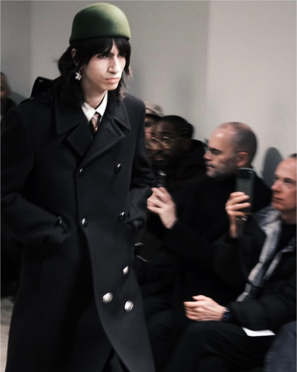 NAMACHEKO 26AW RAGNALL COAT / BLACK