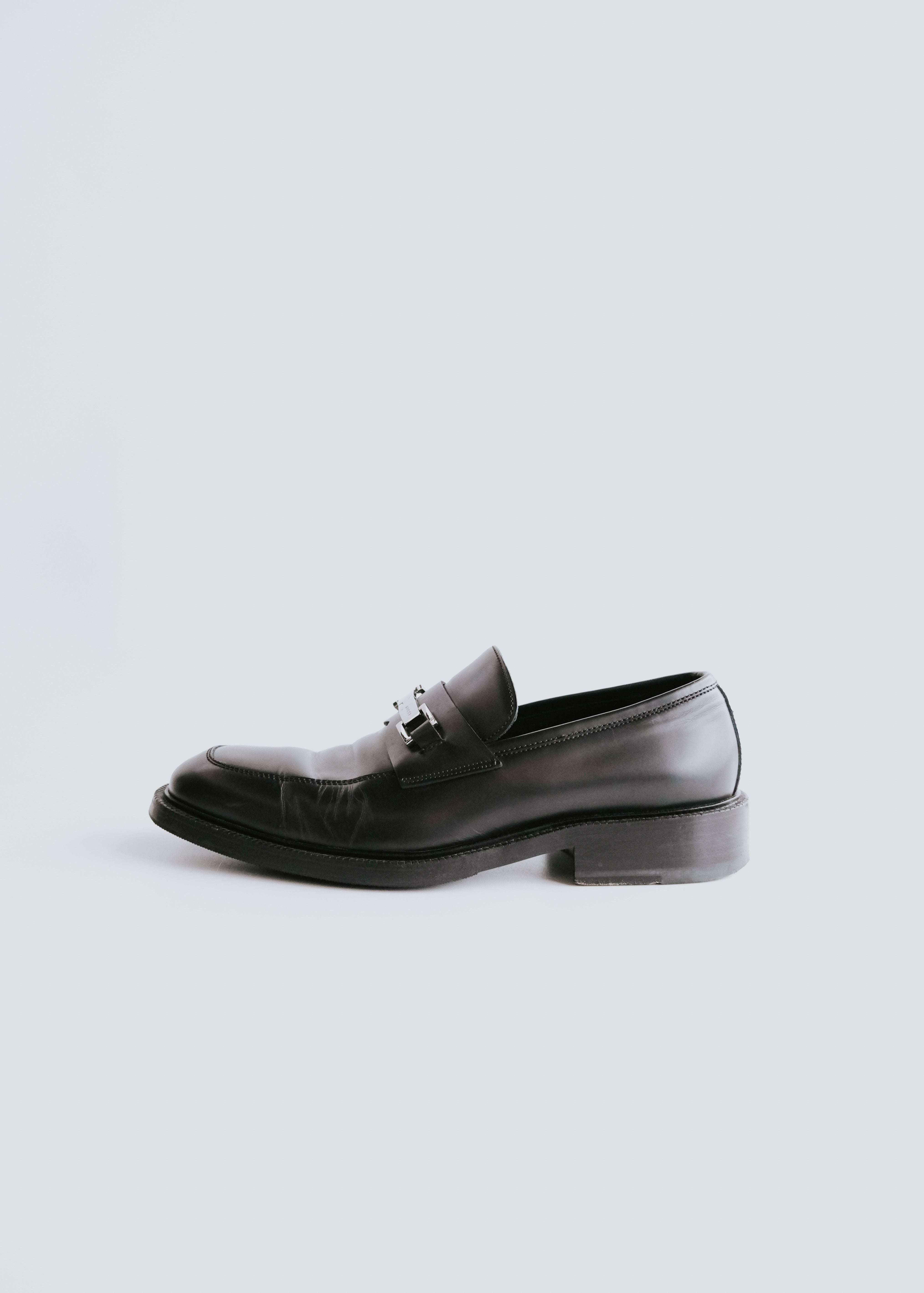 GUCCI by TOM FORD square toe horsebit loafers
