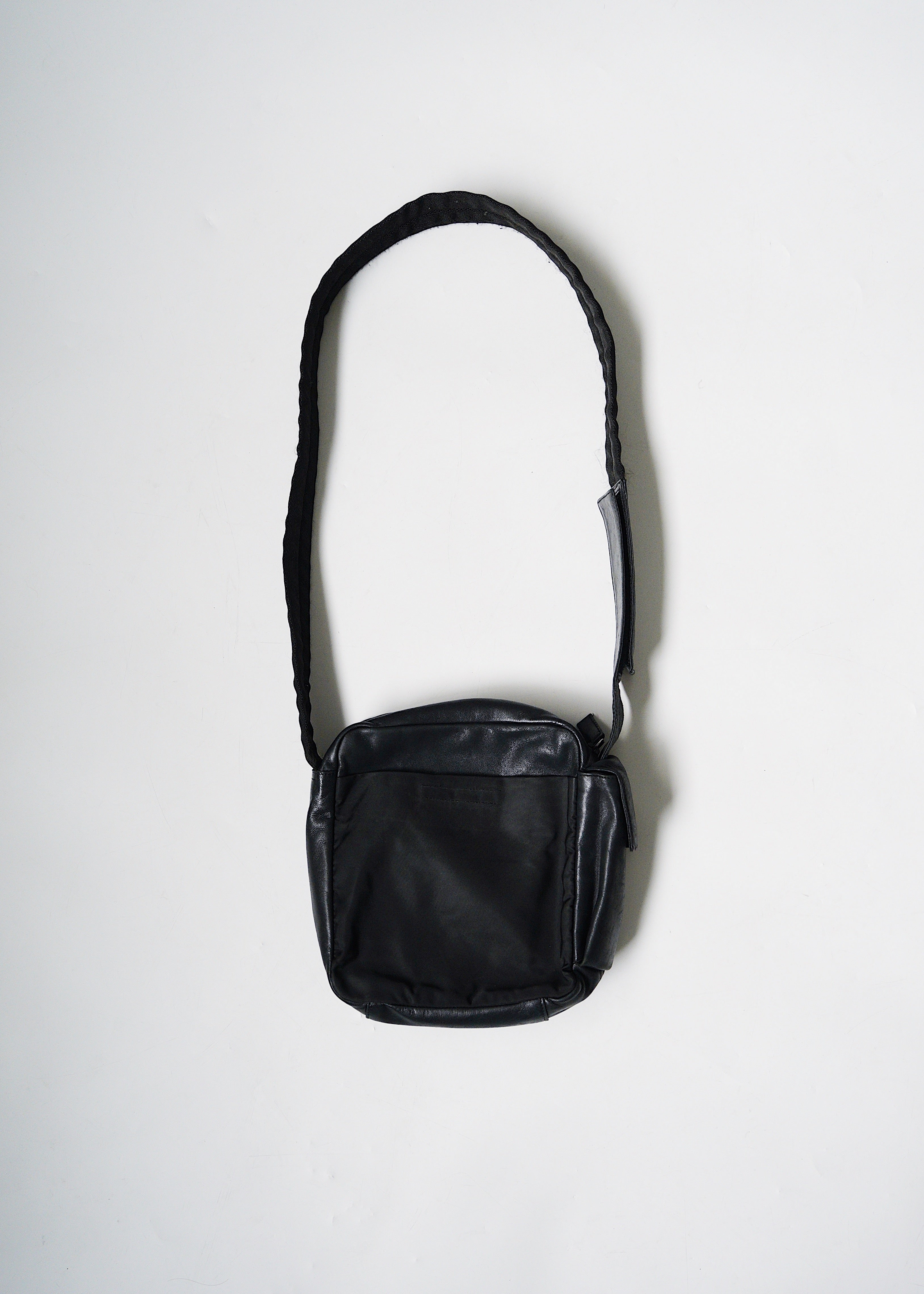 90's PRADA nylon leather shoulder bag