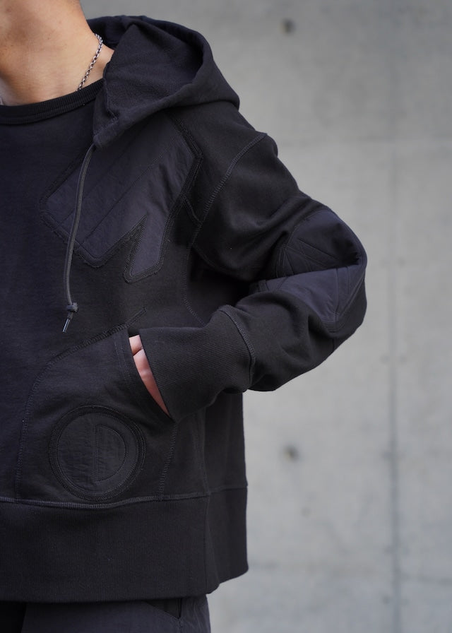 D.Nart.Ampta PATCH HOODIE