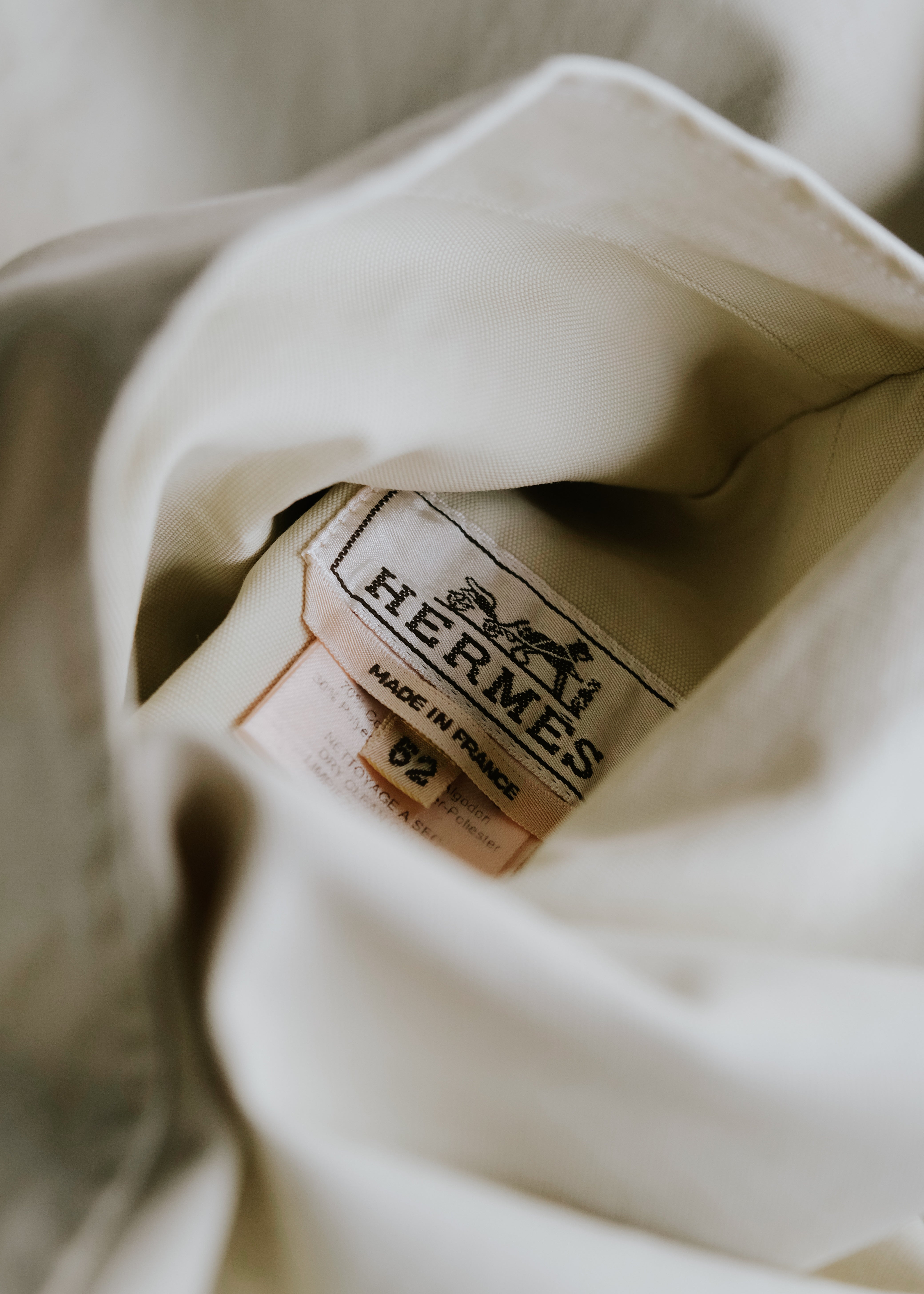 HERMÈS エルメス 00年代 フライフロント リバーシブル ドリズラータイプ ジャケット フランス製 ヴィンテージ メンズ